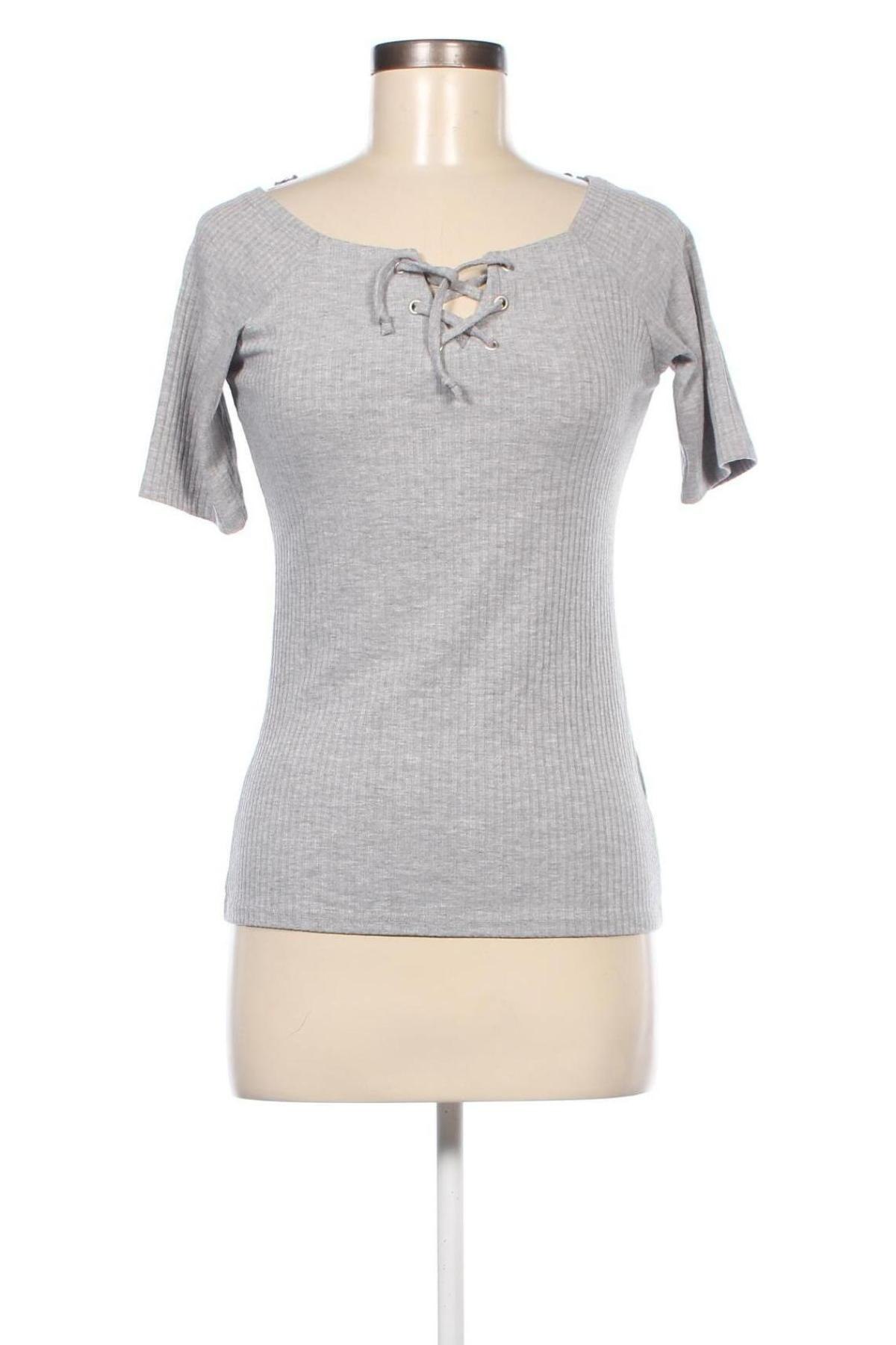 Γυναικεία μπλούζα Cache Cache, Μέγεθος S, Χρώμα Γκρί, Τιμή 2,12 €