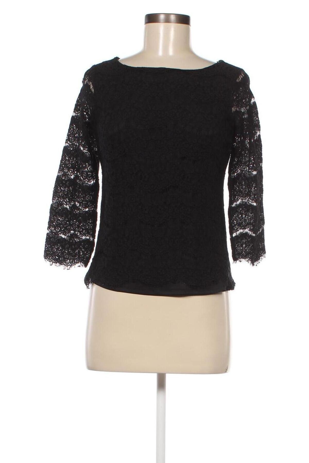 Γυναικεία μπλούζα Chic, Μέγεθος XS, Χρώμα Μαύρο, Τιμή 3,06 €