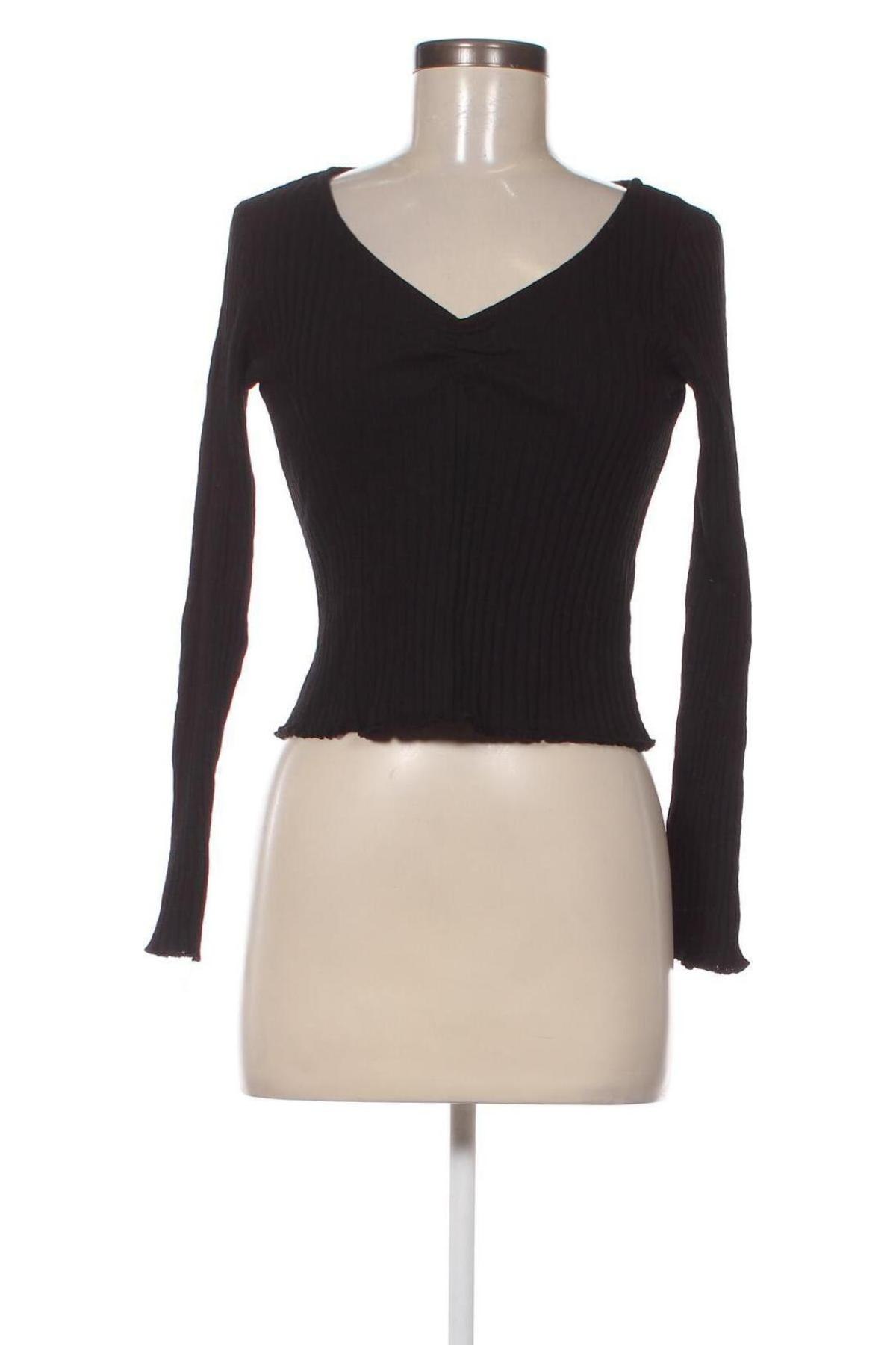 Γυναικεία μπλούζα Clockhouse, Μέγεθος L, Χρώμα Μαύρο, Τιμή 3,06 €