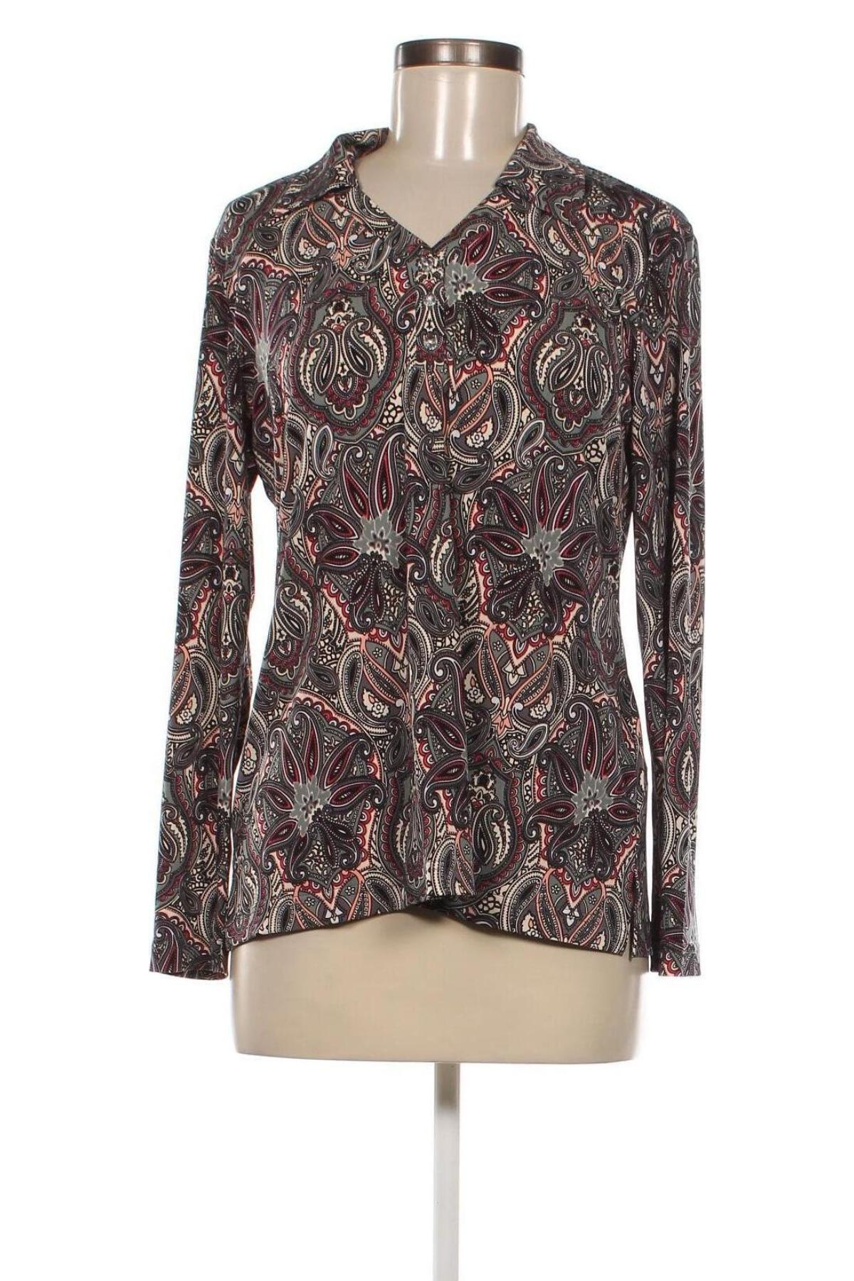 Дамска блуза Couture Line, Размер M, Цвят Многоцветен, Цена 3,60 лв.