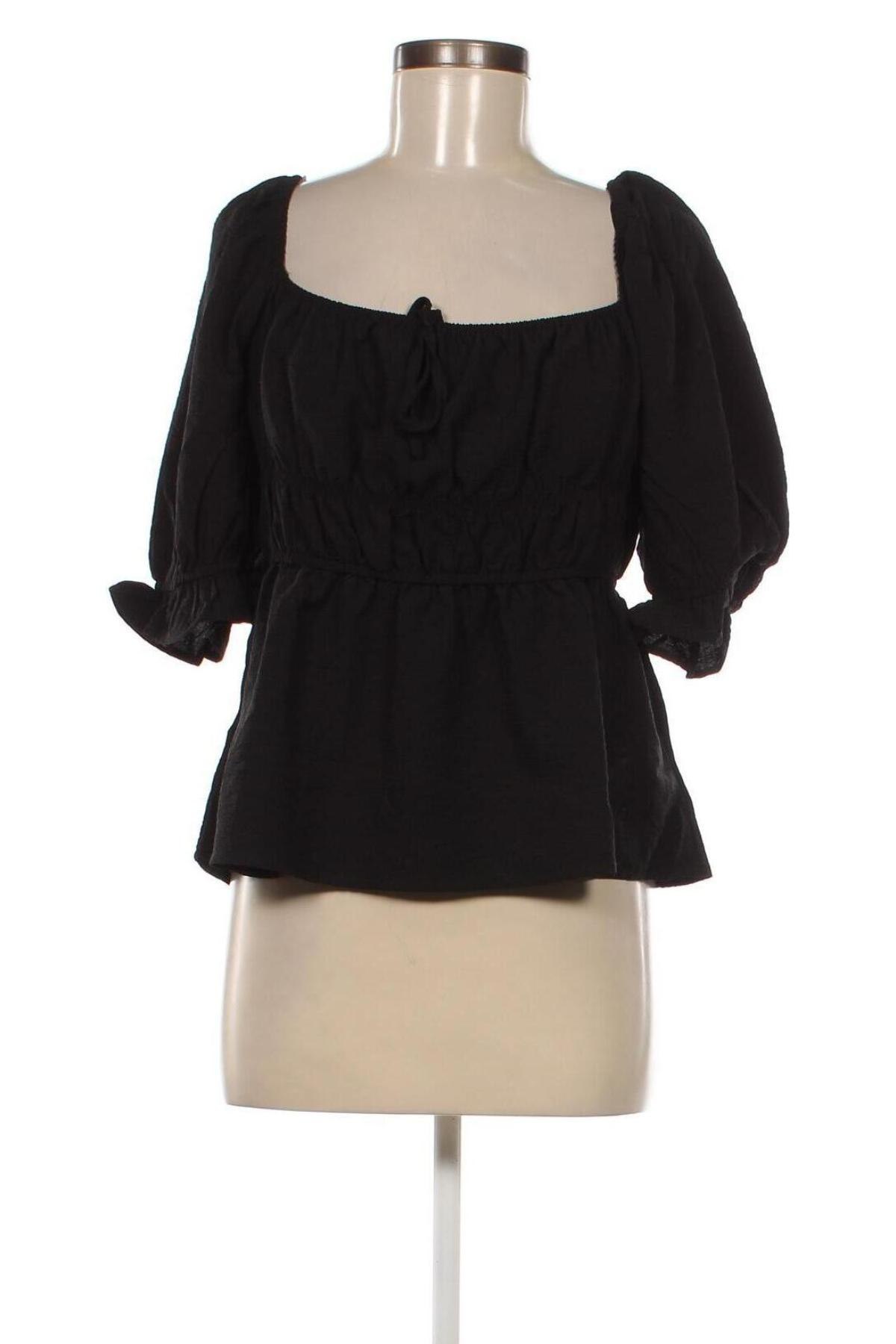 Дамска блуза Dorothy Perkins, Размер XL, Цвят Черен, Цена 54,00 лв.