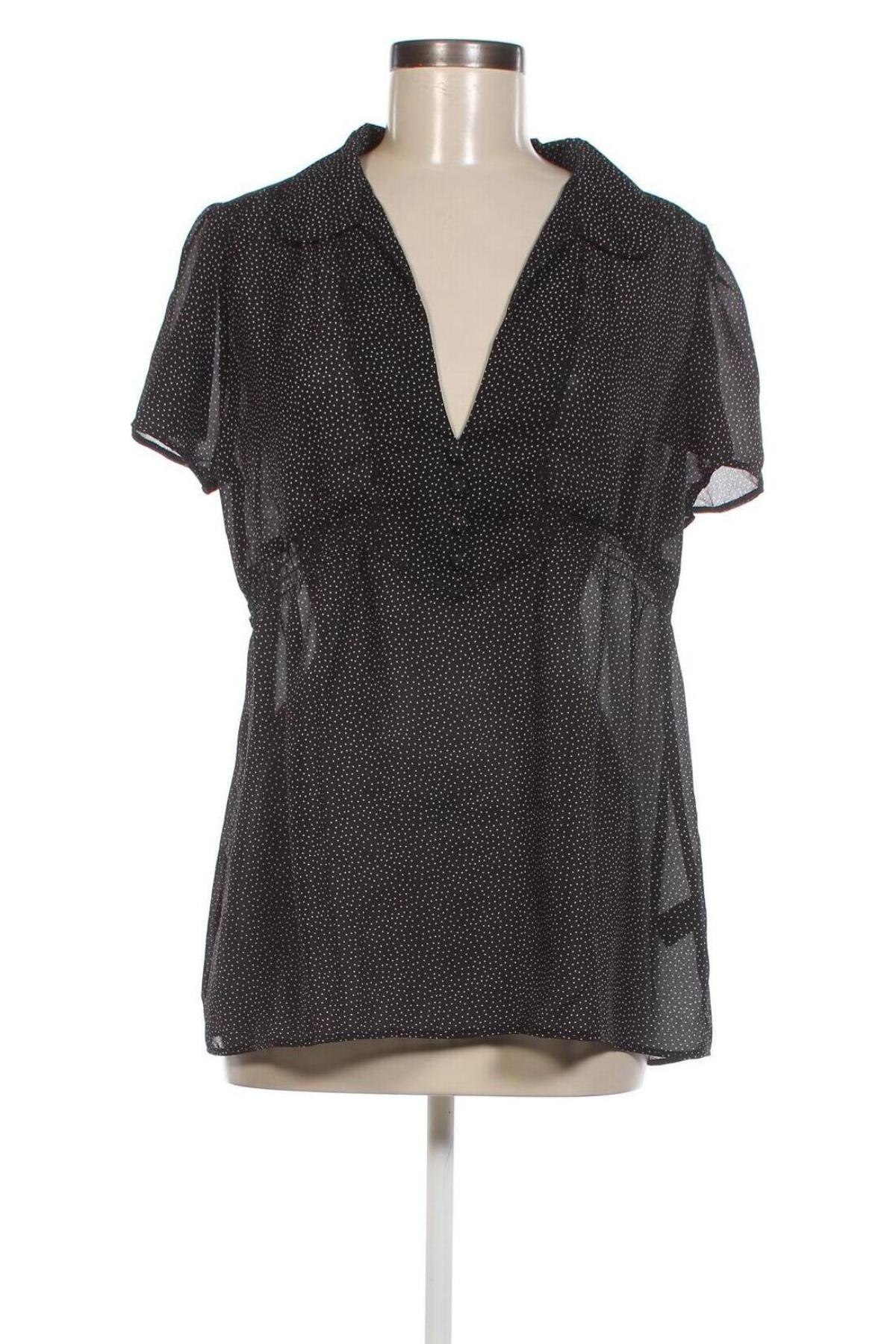 Дамска блуза F&F, Размер XL, Цвят Черен, Цена 6,65 лв.
