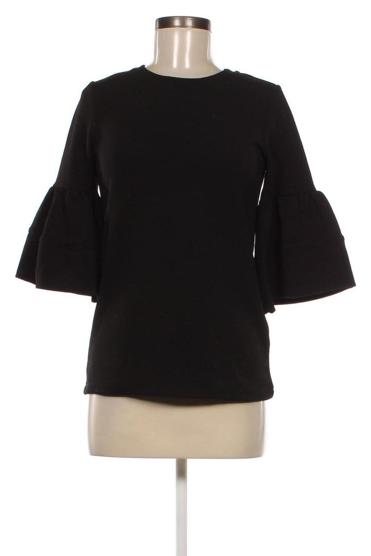 Γυναικεία μπλούζα F&F, Μέγεθος XS, Χρώμα Μαύρο, Τιμή 2,23 €