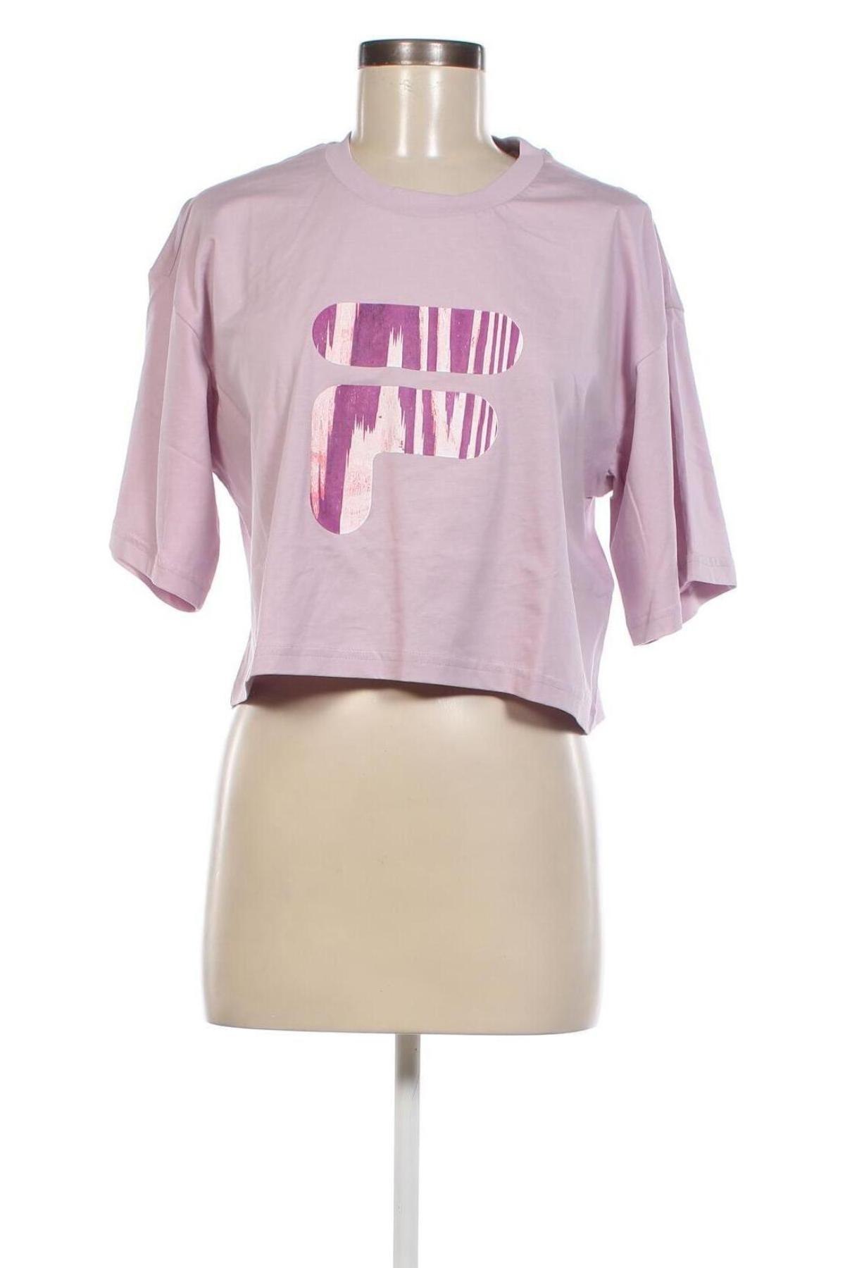 Γυναικεία μπλούζα FILA, Μέγεθος L, Χρώμα Βιολετί, Τιμή 16,70 €