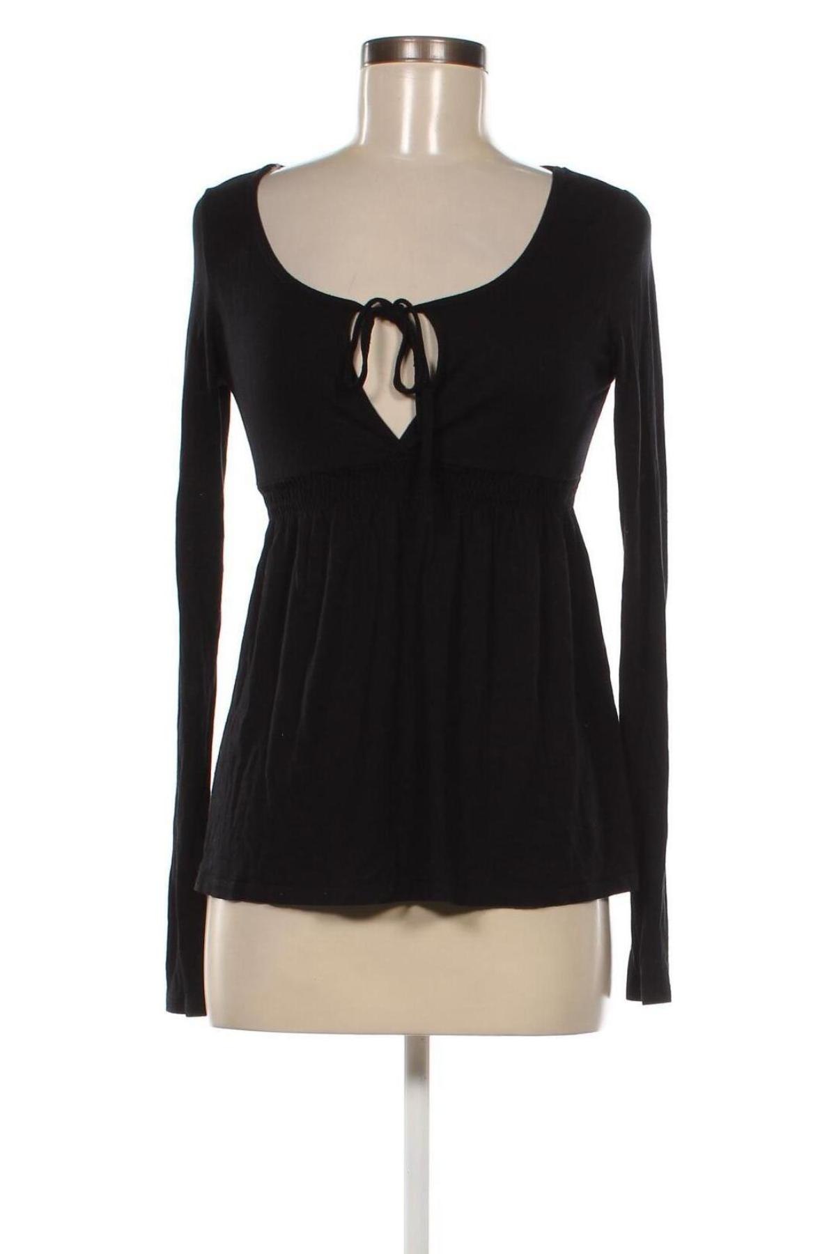 Γυναικεία μπλούζα Fornarina, Μέγεθος M, Χρώμα Μαύρο, Τιμή 7,93 €