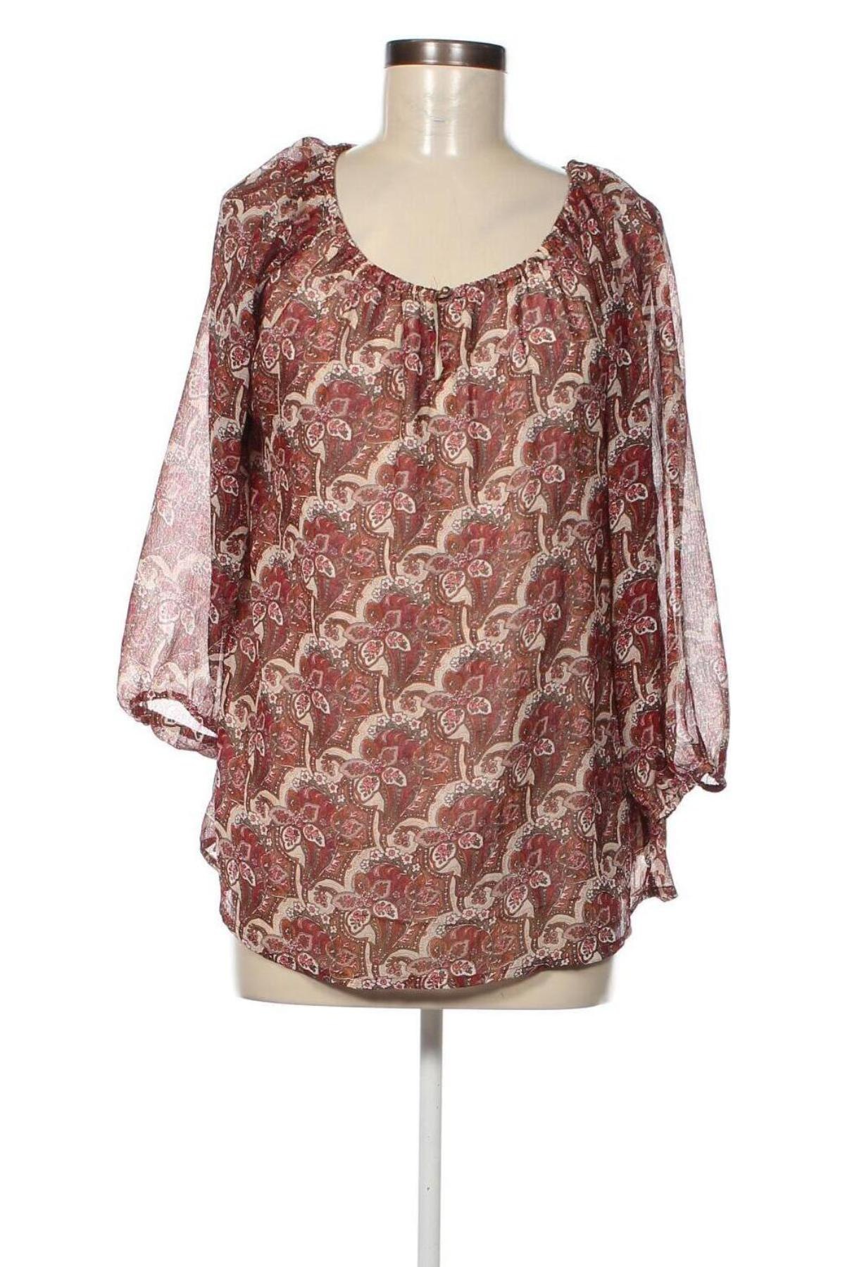 Γυναικεία μπλούζα Free Quent, Μέγεθος M, Χρώμα Πολύχρωμο, Τιμή 2,82 €