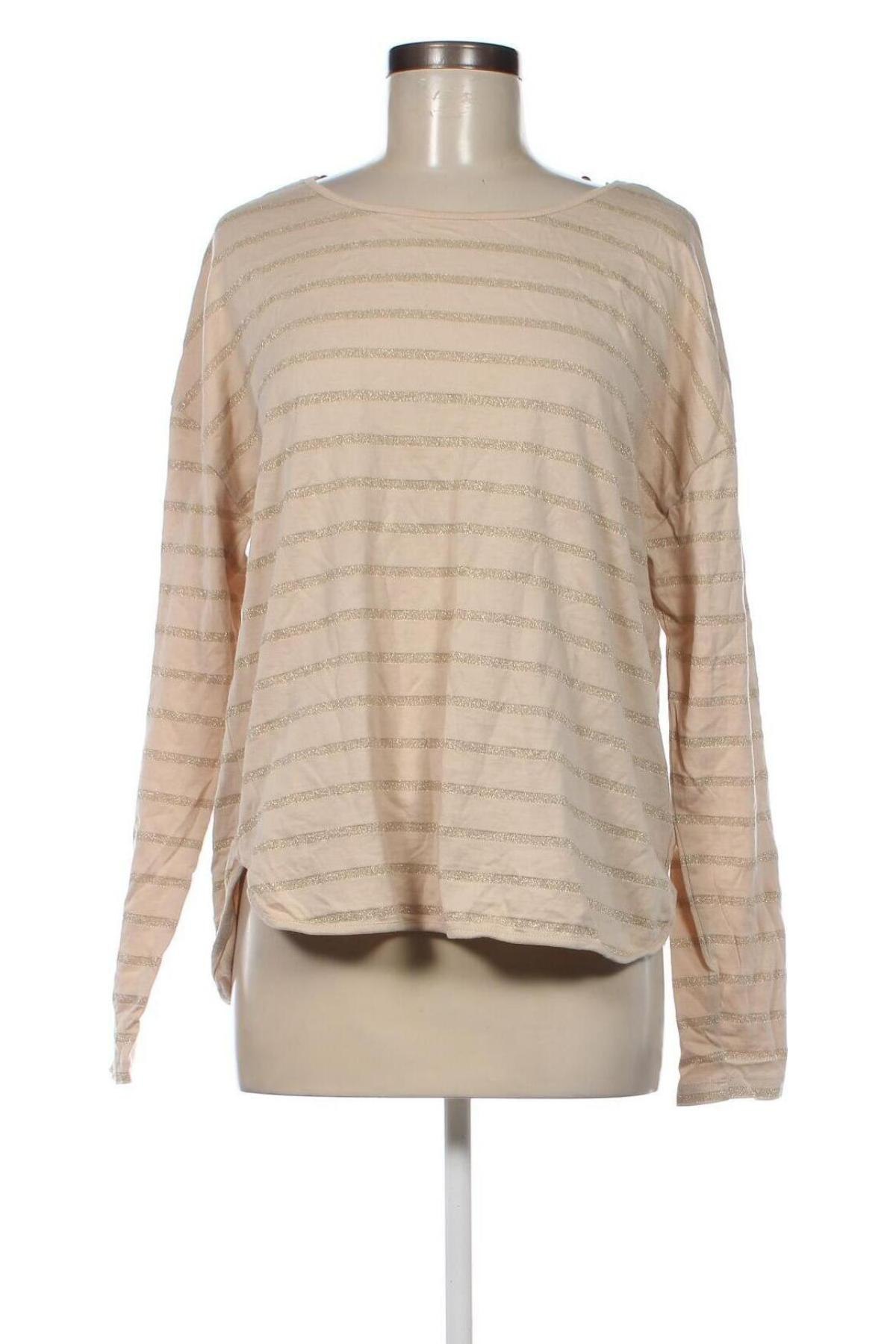 Γυναικεία μπλούζα French Connection, Μέγεθος L, Χρώμα  Μπέζ, Τιμή 8,70 €