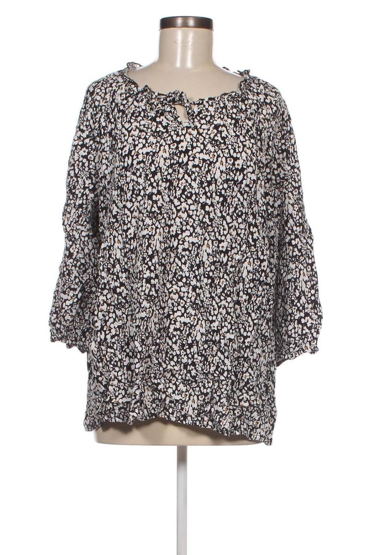 Γυναικεία μπλούζα Gemo, Μέγεθος XXL, Χρώμα Πολύχρωμο, Τιμή 12,18 €