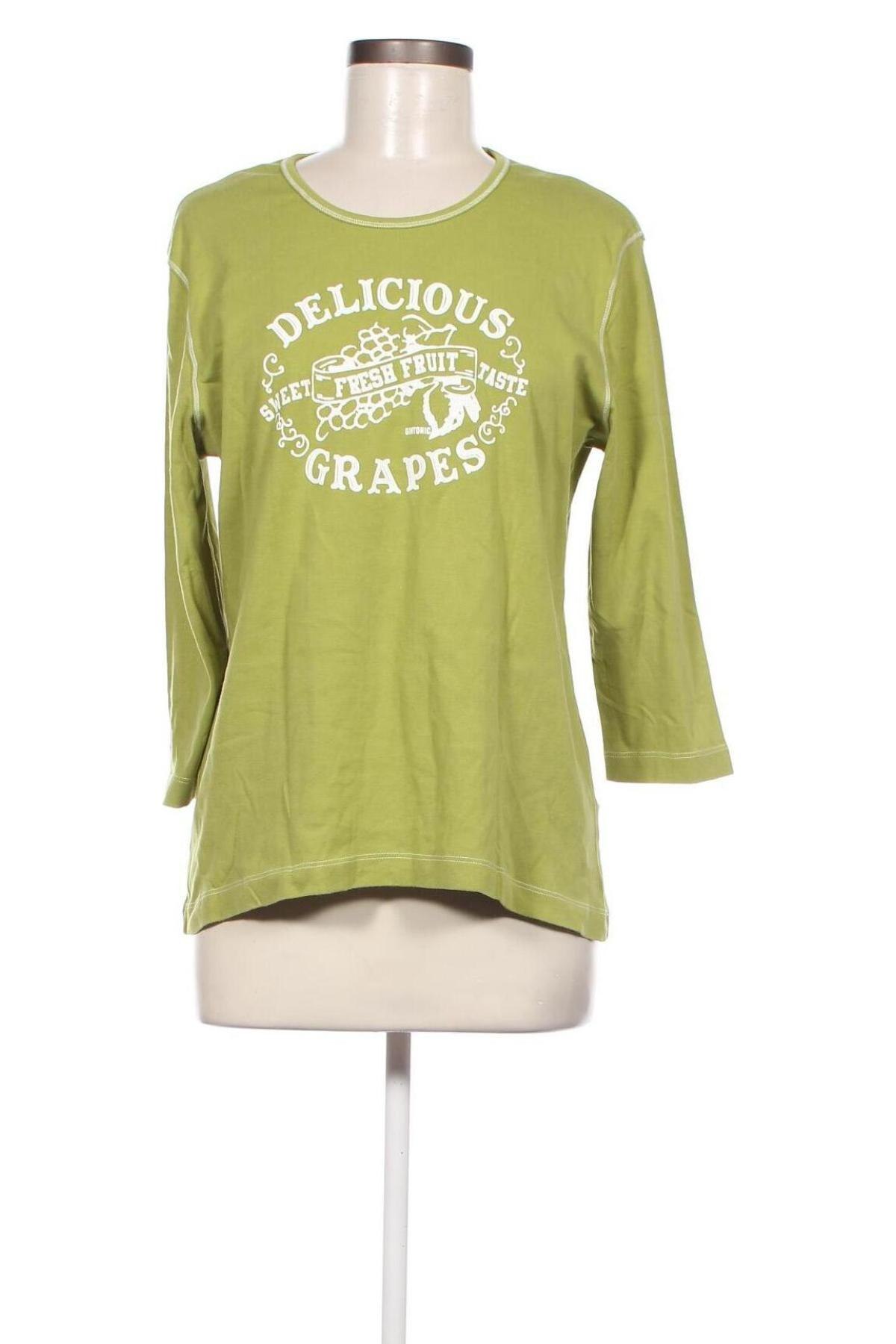 Γυναικεία μπλούζα Gin Tonic, Μέγεθος XXL, Χρώμα Πράσινο, Τιμή 2,82 €