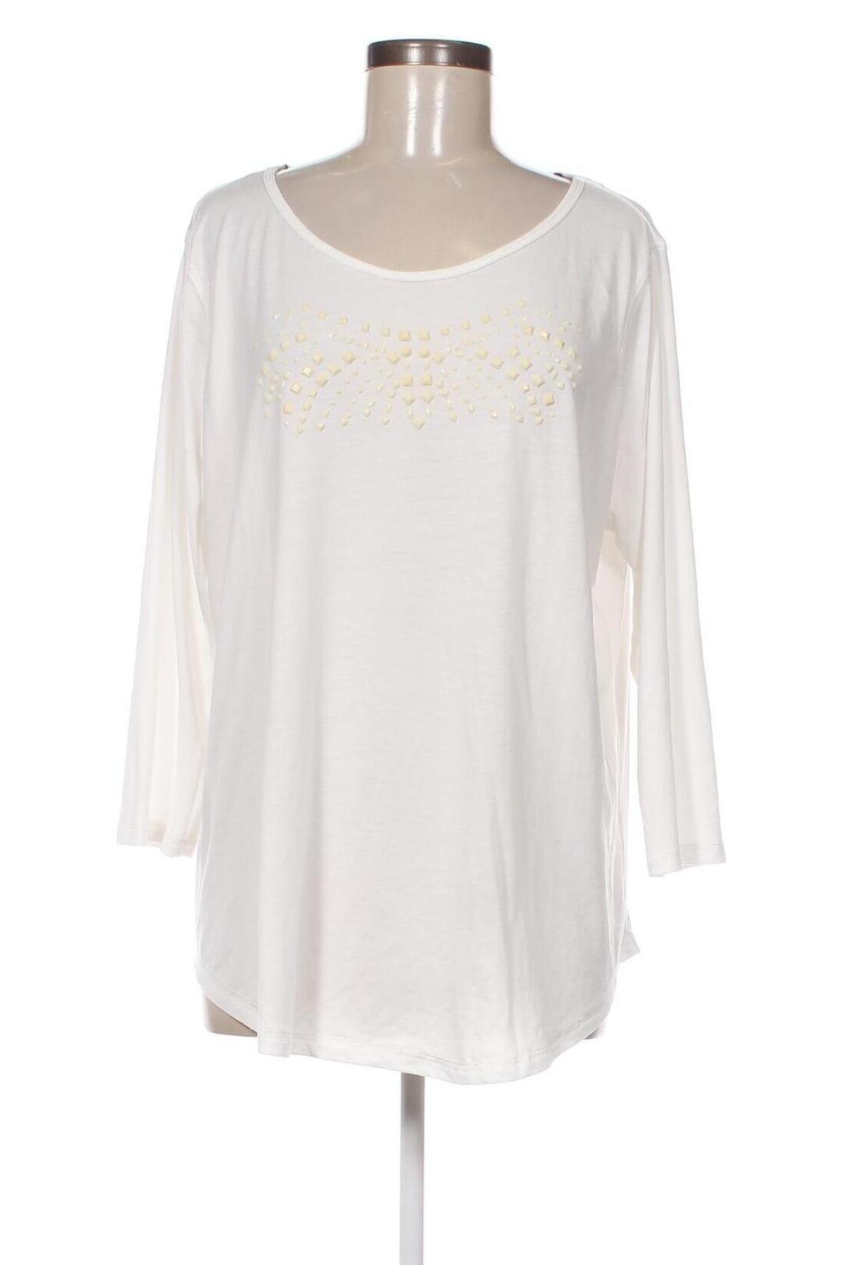 Дамска блуза Gina Benotti, Размер XXL, Цвят Бял, Цена 14,82 лв.