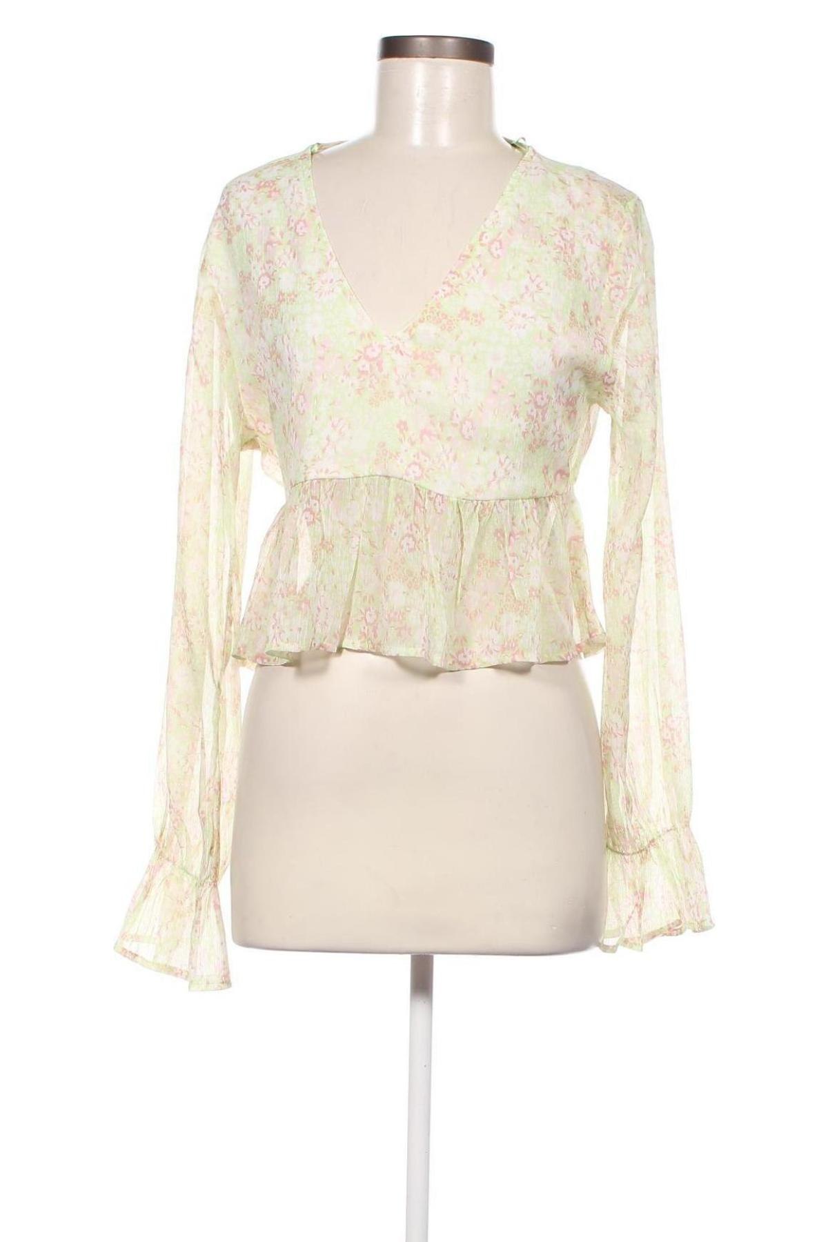 Дамска блуза Gina Tricot, Размер S, Цвят Многоцветен, Цена 7,20 лв.