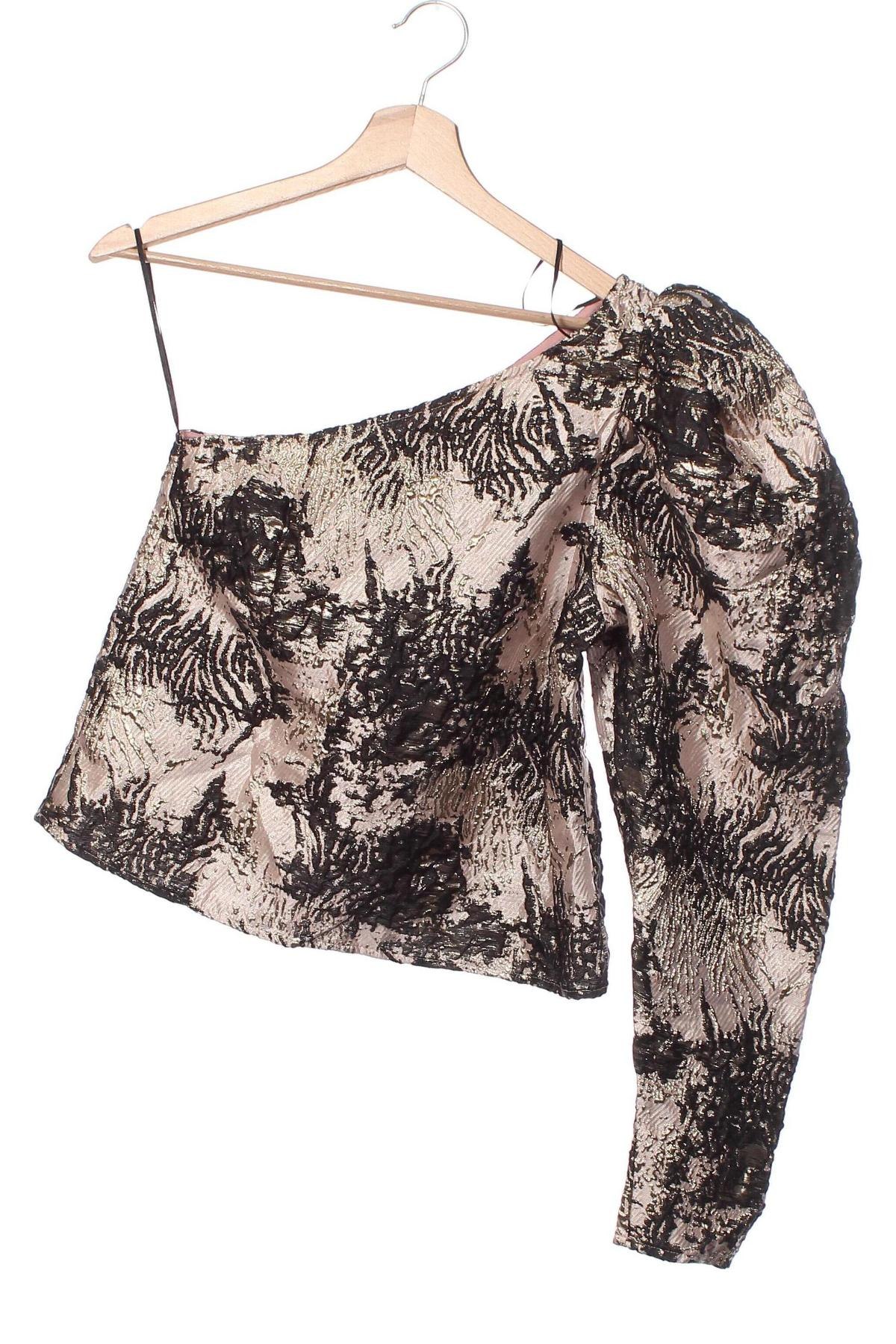 Дамска блуза Gina Tricot, Размер XS, Цвят Многоцветен, Цена 5,55 лв.