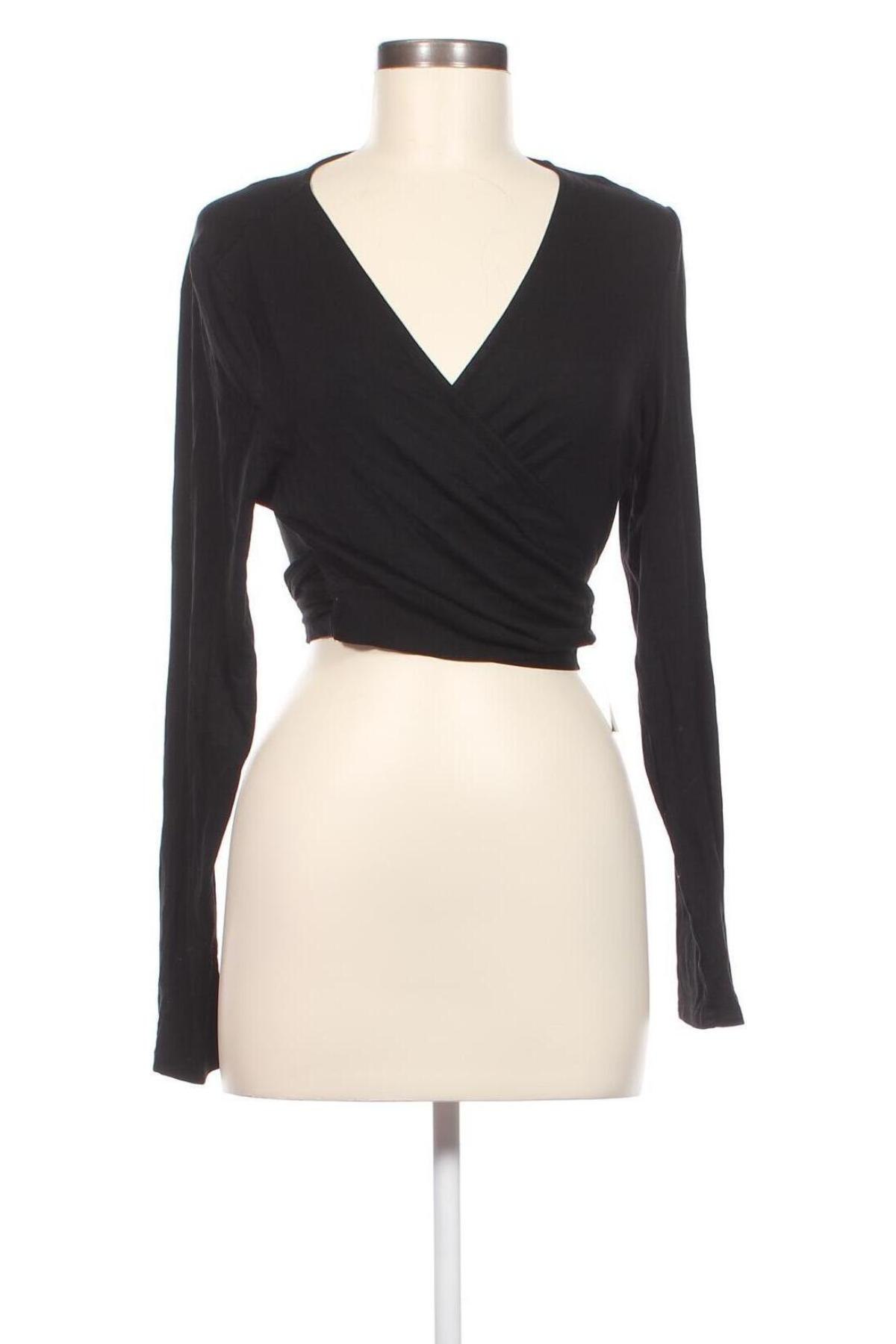 Γυναικεία μπλούζα Glamorous, Μέγεθος XL, Χρώμα Μαύρο, Τιμή 8,54 €