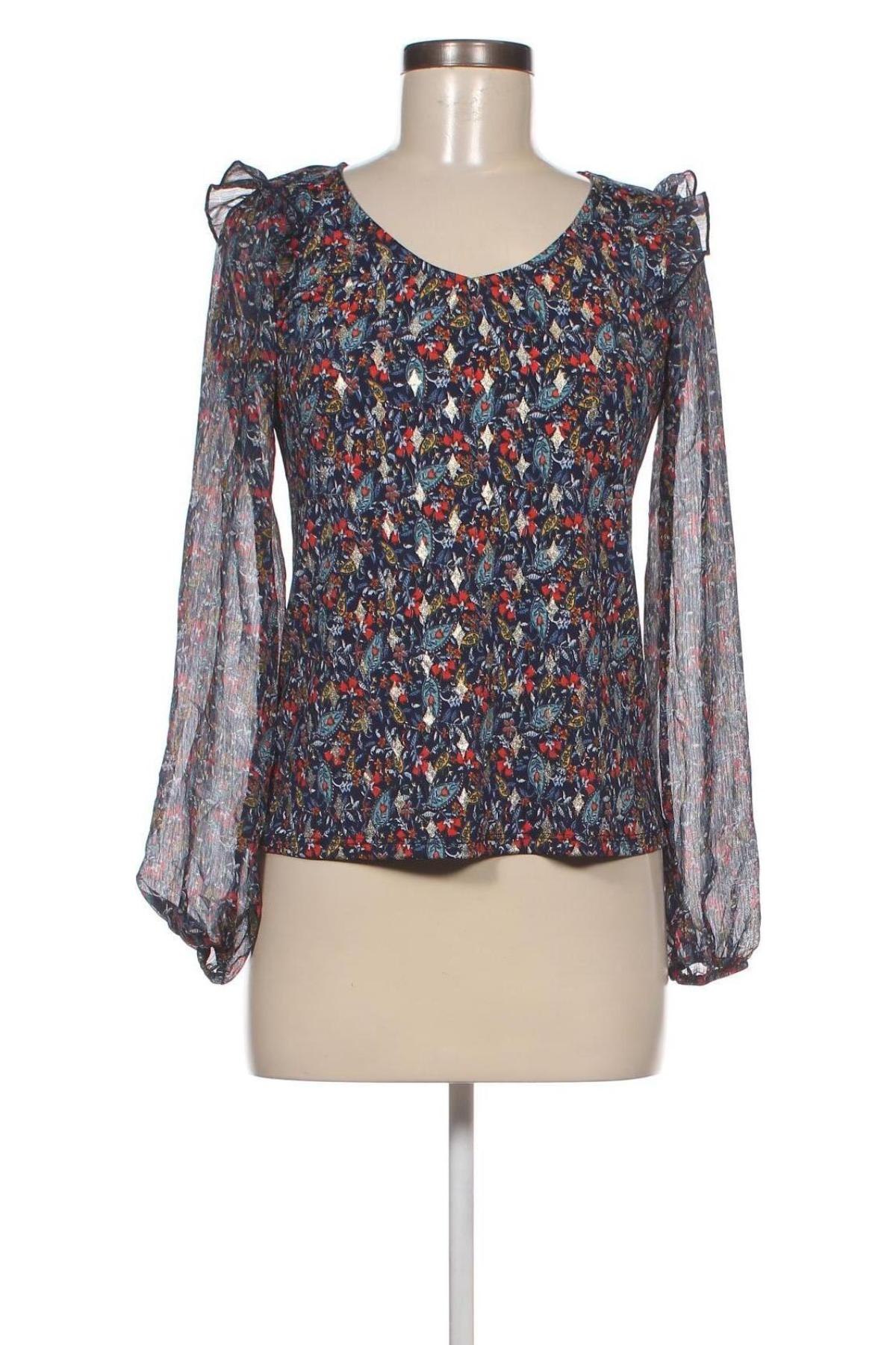 Γυναικεία μπλούζα Grain De Malice, Μέγεθος XS, Χρώμα Πολύχρωμο, Τιμή 2,38 €