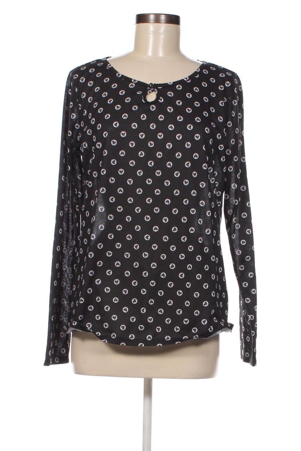 Γυναικεία μπλούζα Jean Pascale, Μέγεθος M, Χρώμα Μαύρο, Τιμή 3,41 €