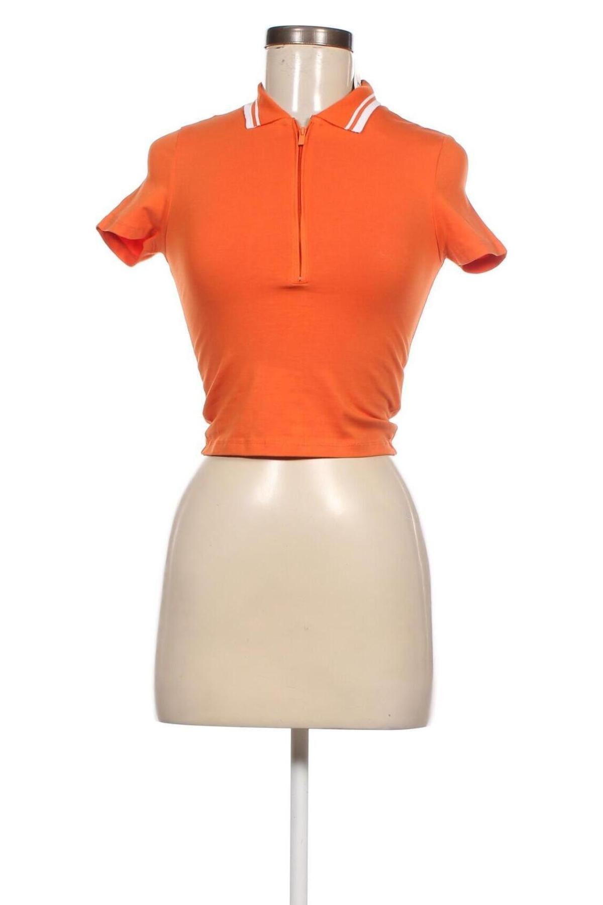 Γυναικεία μπλούζα Jennyfer, Μέγεθος XS, Χρώμα Πορτοκαλί, Τιμή 4,31 €