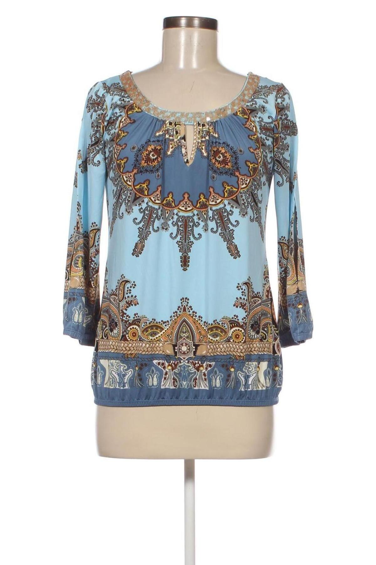 Дамска блуза K-design, Размер XS, Цвят Многоцветен, Цена 4,75 лв.