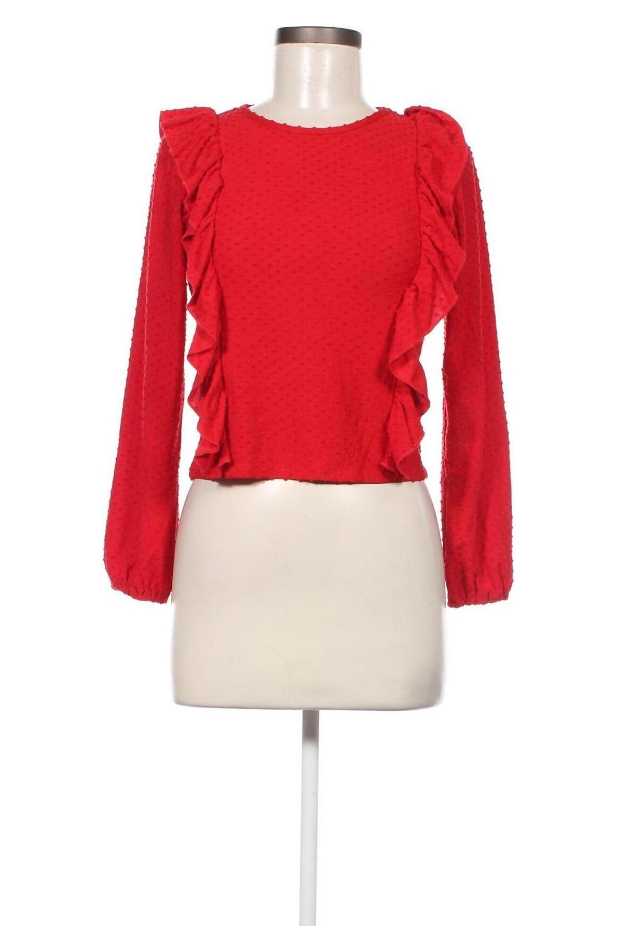 Дамска блуза KappAhl, Размер S, Цвят Червен, Цена 6,00 лв.