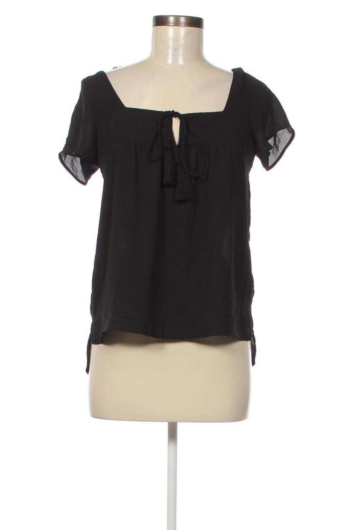 Дамска блуза Koton, Размер S, Цвят Черен, Цена 29,01 лв.