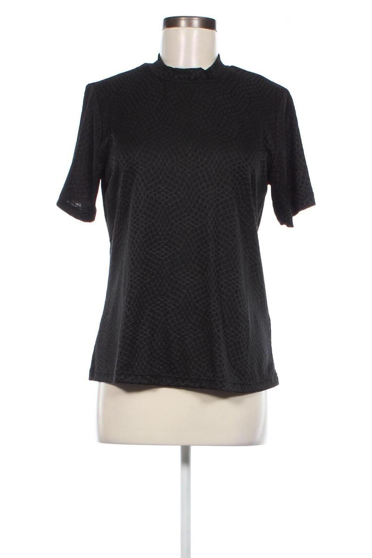 Γυναικεία μπλούζα Laura Torelli, Μέγεθος M, Χρώμα Μαύρο, Τιμή 3,06 €