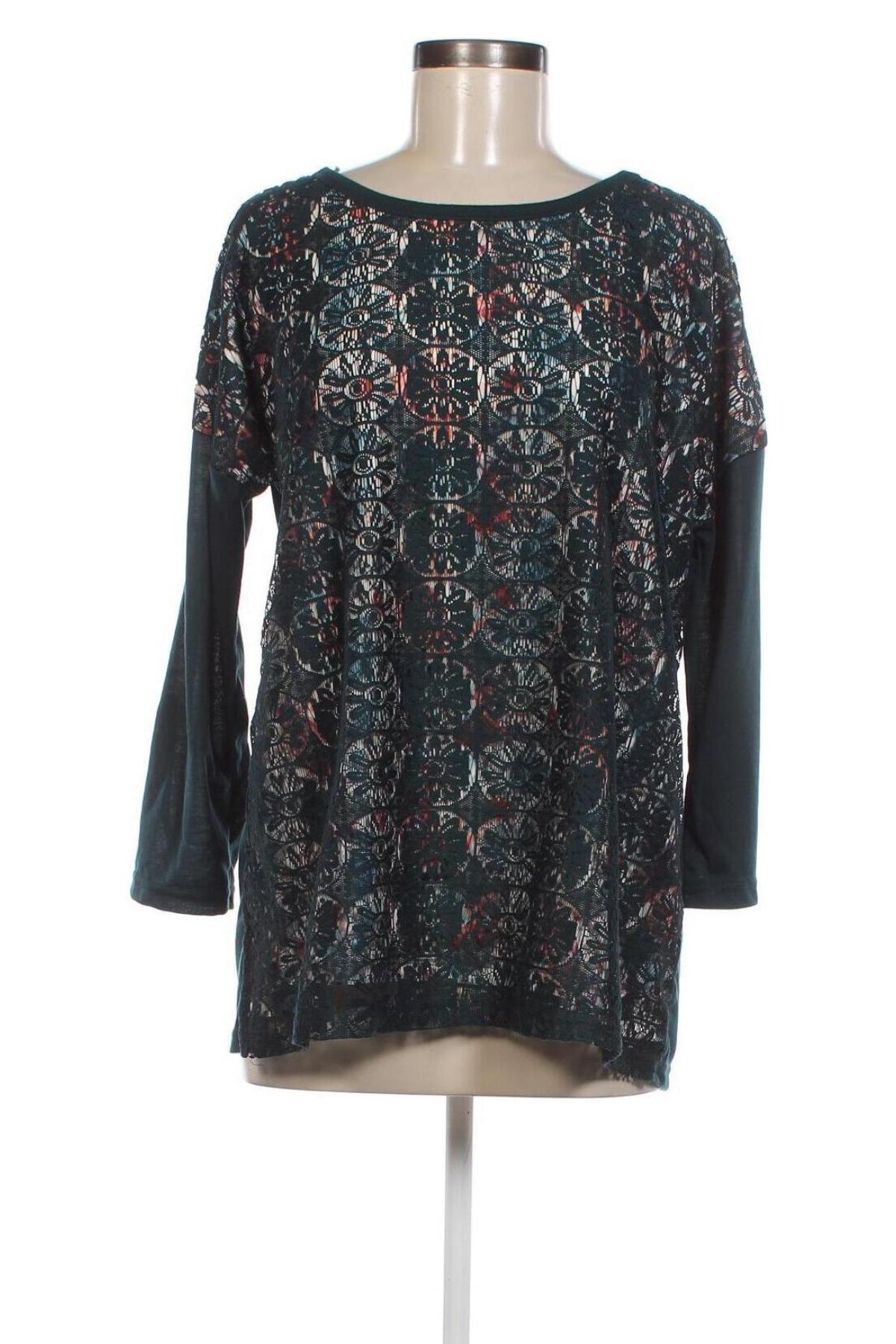 Дамска блуза Laura Torelli, Размер L, Цвят Многоцветен, Цена 4,56 лв.