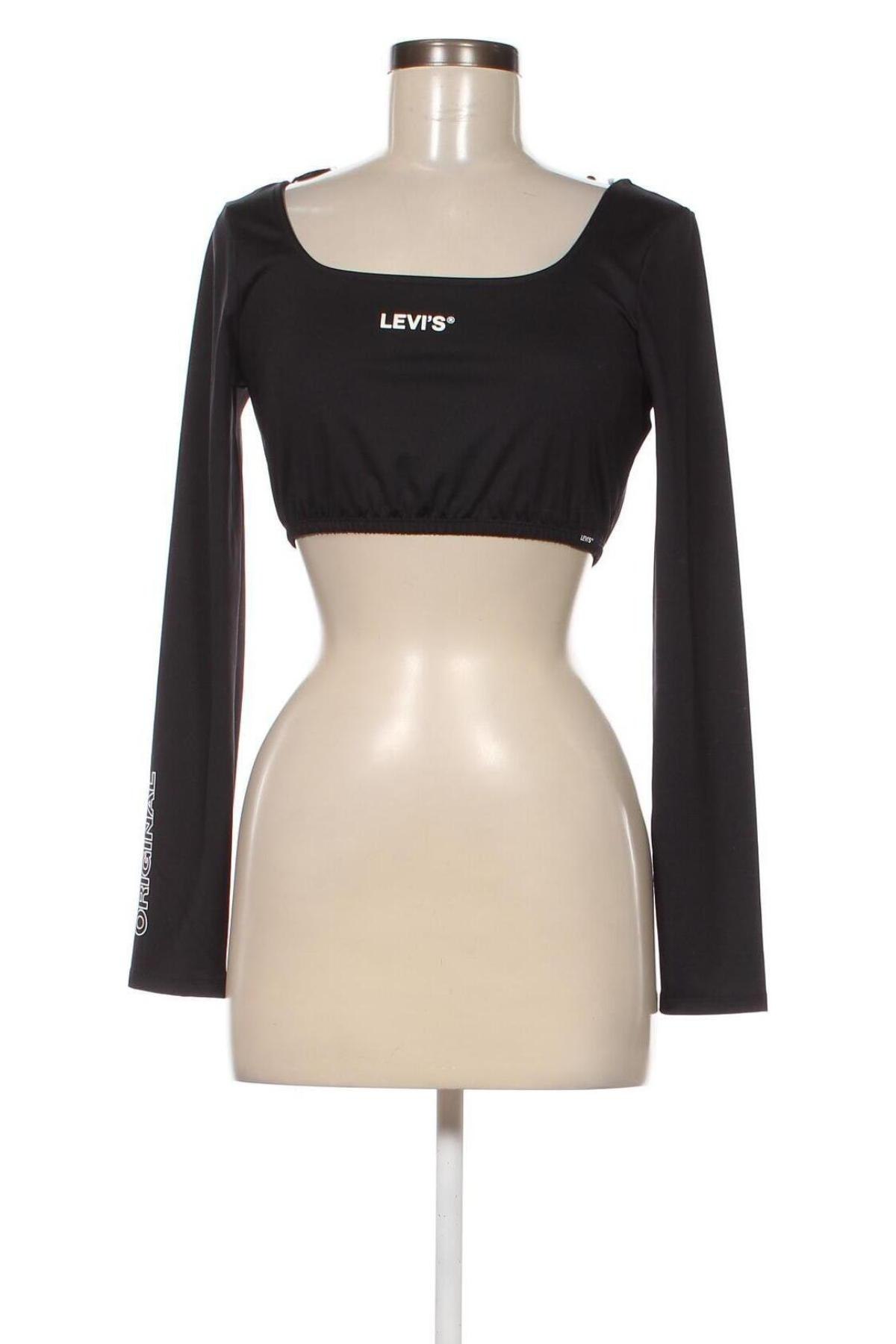 Γυναικεία μπλούζα Levi's, Μέγεθος M, Χρώμα Μαύρο, Τιμή 17,88 €