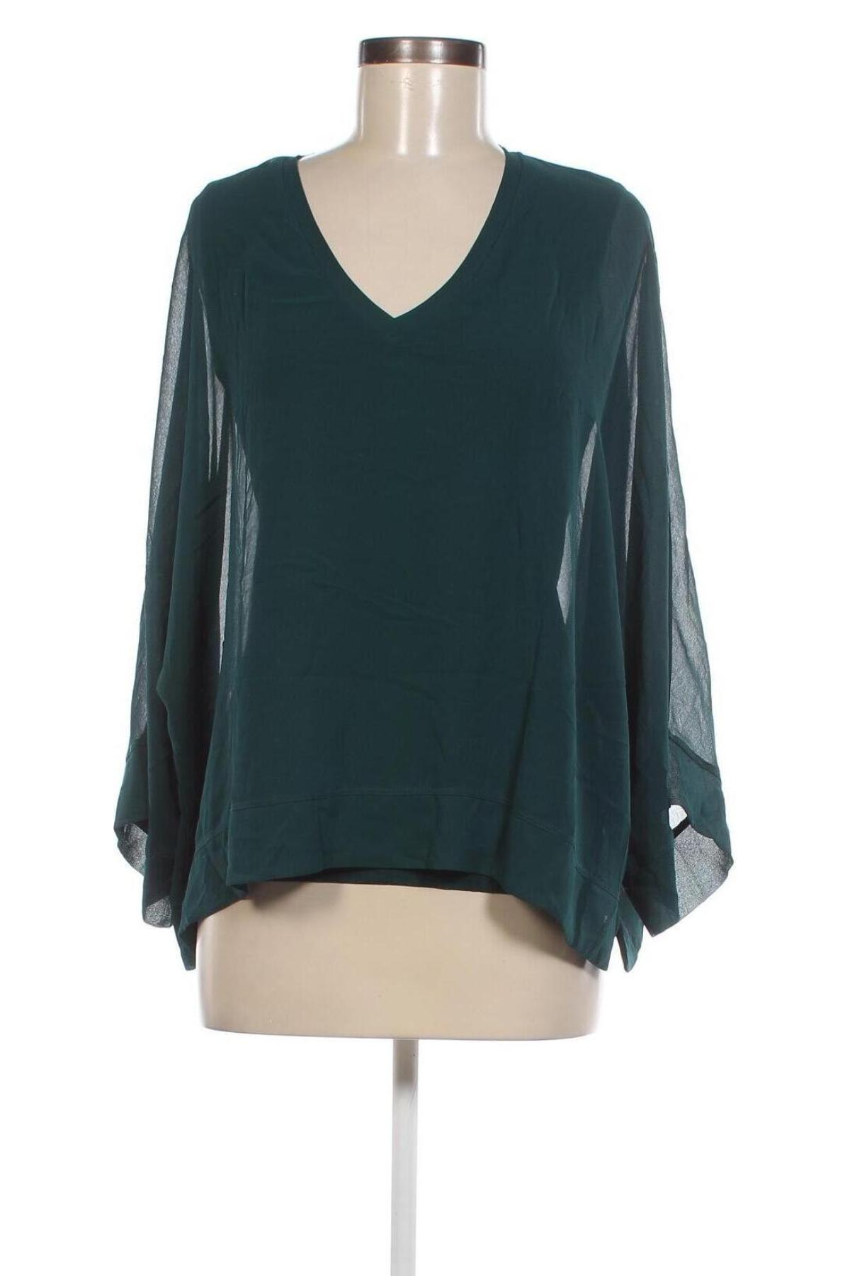 Дамска блуза Lindex, Размер S, Цвят Зелен, Цена 19,00 лв.