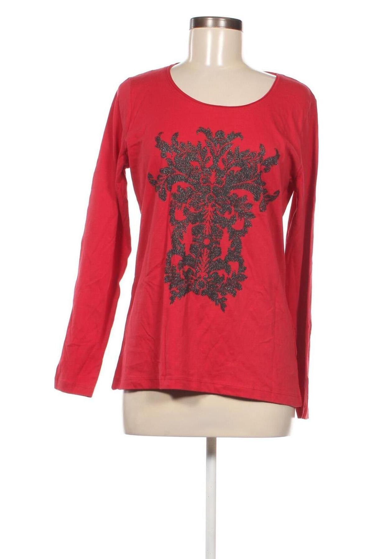 Γυναικεία μπλούζα Mark Adam, Μέγεθος L, Χρώμα Κόκκινο, Τιμή 3,29 €