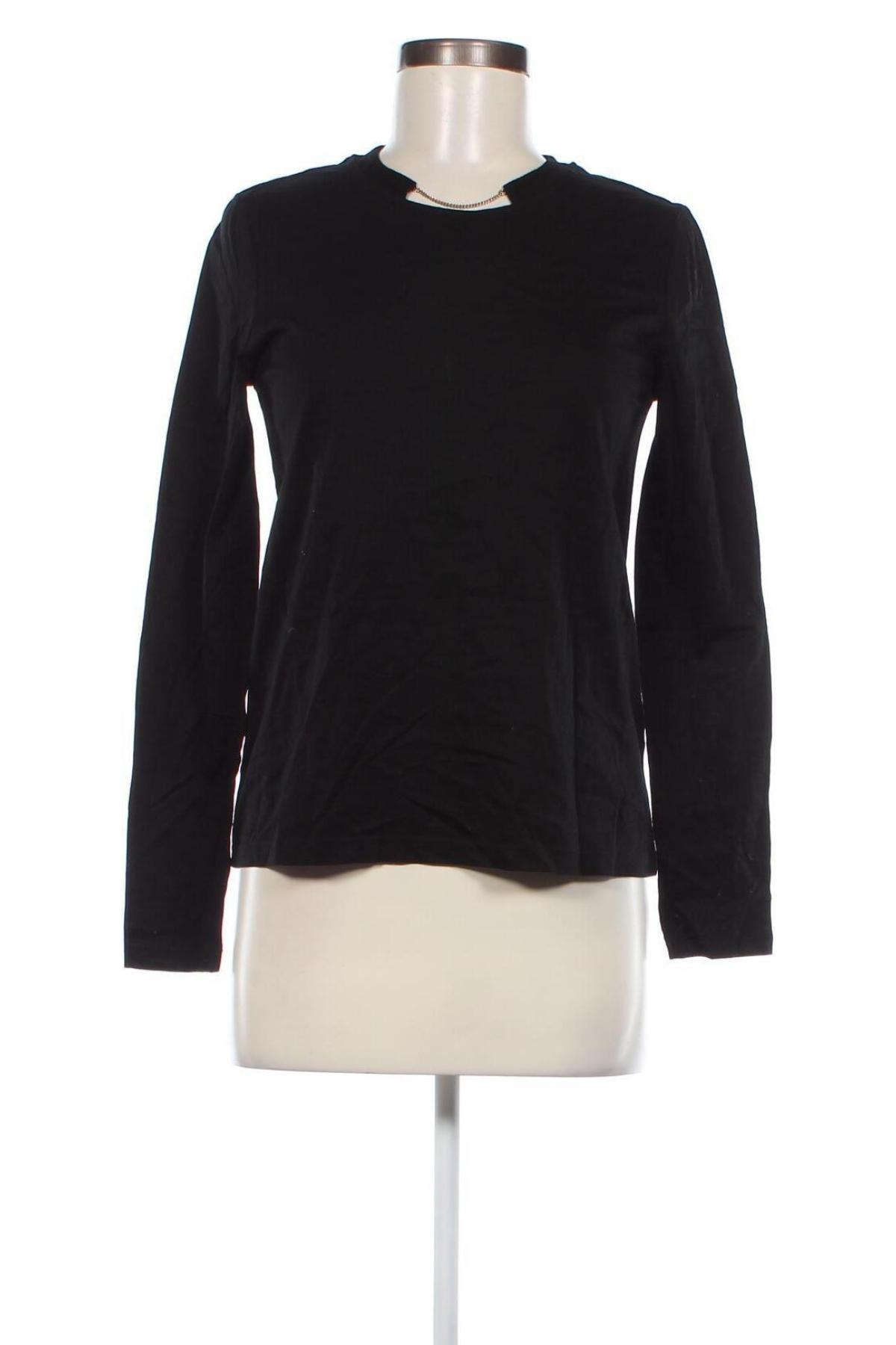 Дамска блуза Massimo Dutti, Размер XS, Цвят Черен, Цена 18,02 лв.