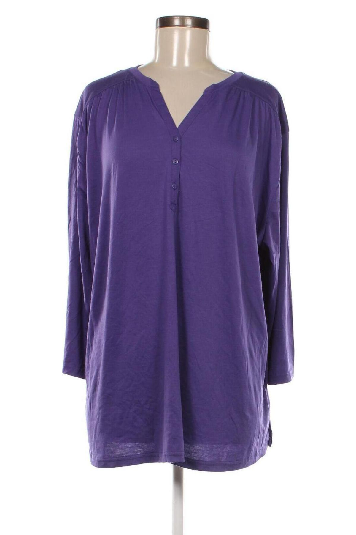 Дамска блуза Maxi Blue, Размер XXL, Цвят Лилав, Цена 19,00 лв.