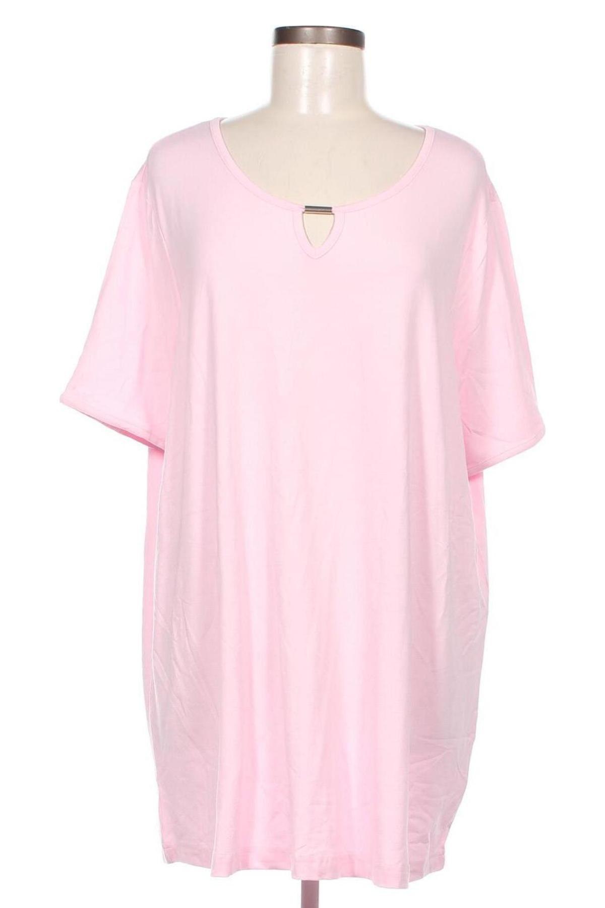 Γυναικεία μπλούζα Mia Moda, Μέγεθος 3XL, Χρώμα Ρόζ , Τιμή 14,11 €