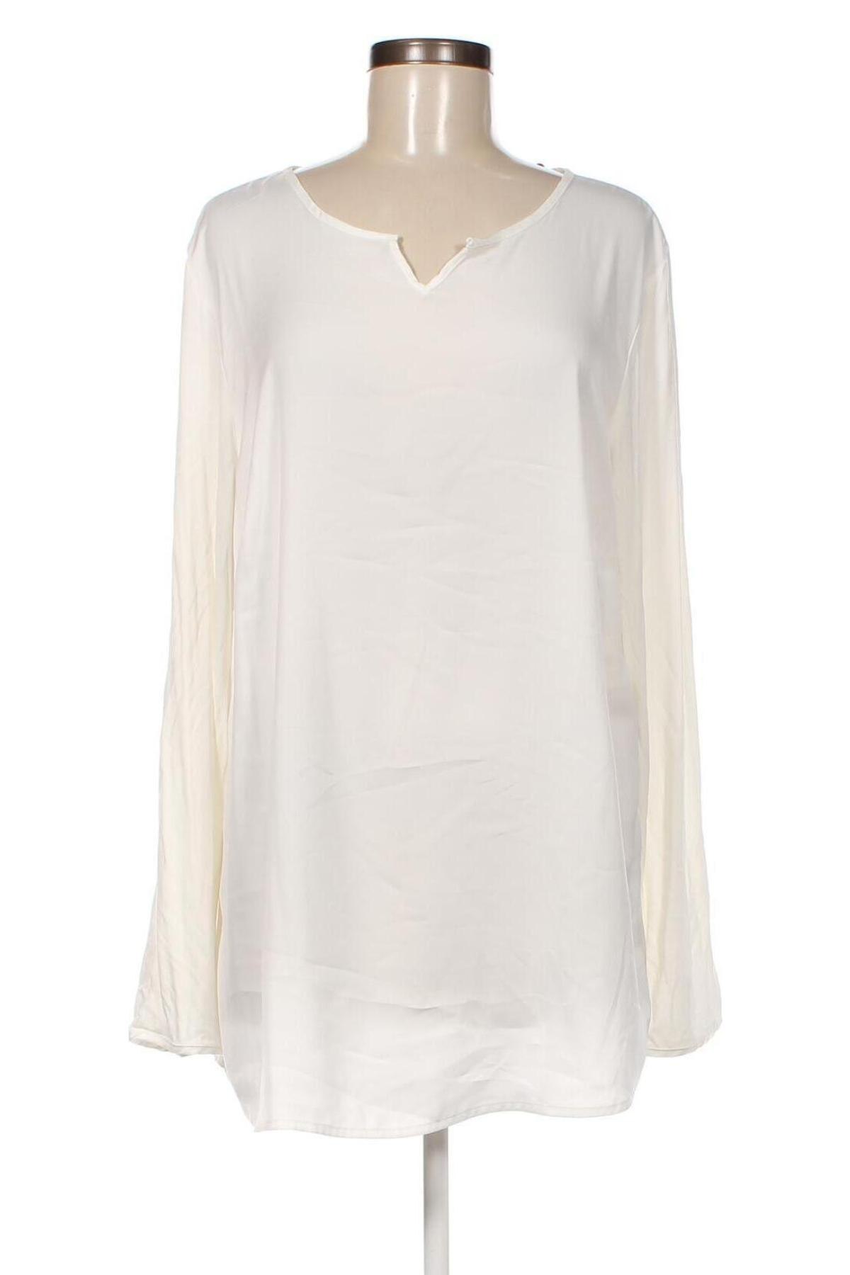 Γυναικεία μπλούζα Michele Boyard, Μέγεθος XXL, Χρώμα Λευκό, Τιμή 11,05 €