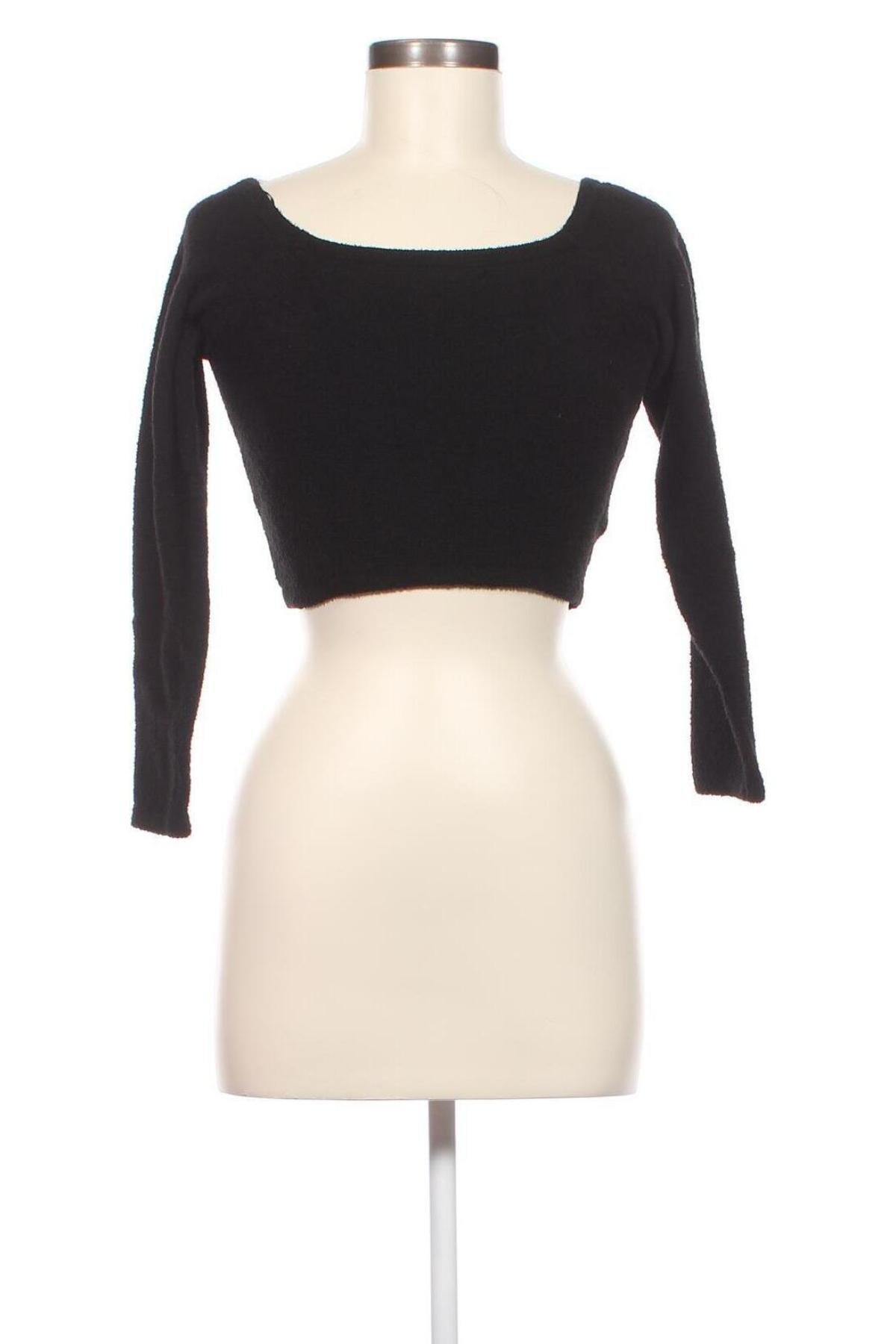 Дамска блуза Monki, Размер XS, Цвят Черен, Цена 11,96 лв.