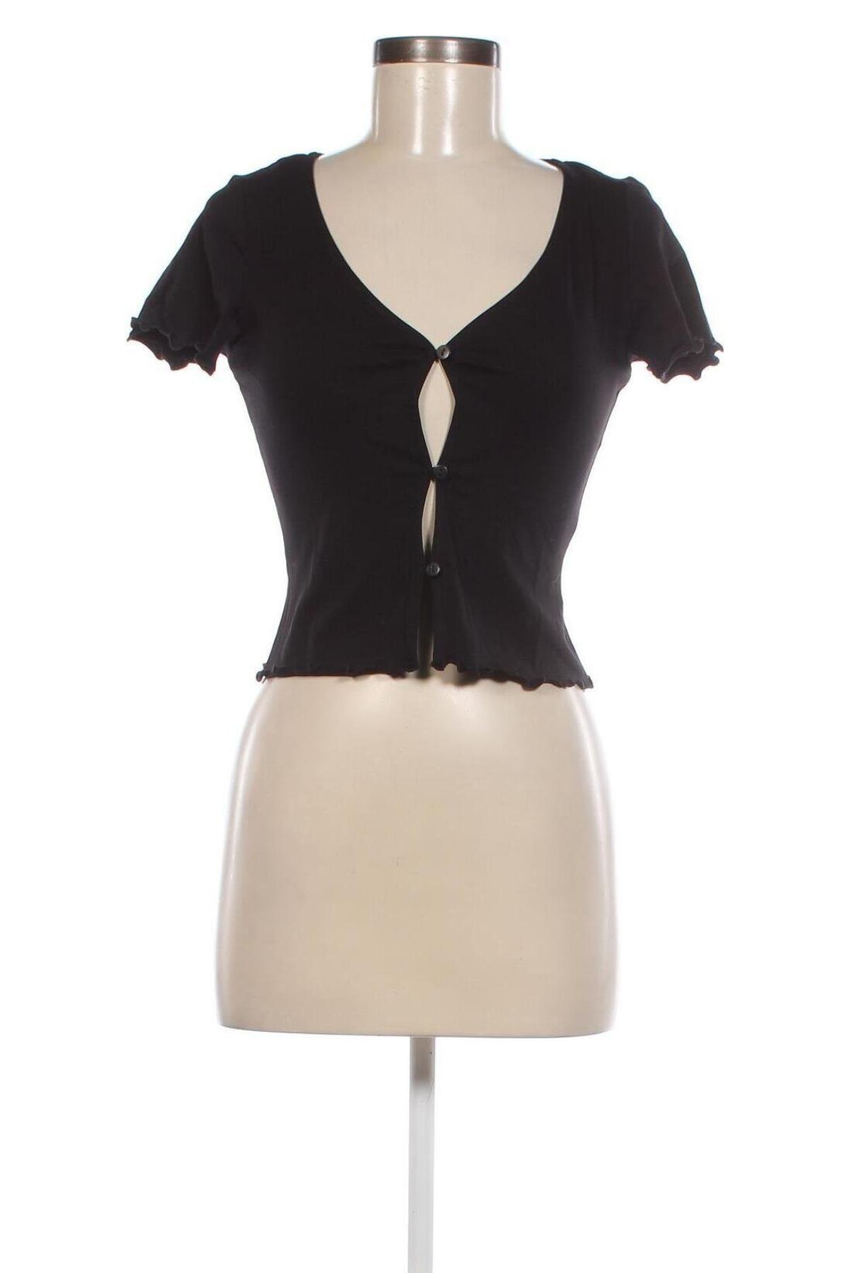 Дамска блуза Monki, Размер S, Цвят Черен, Цена 15,54 лв.