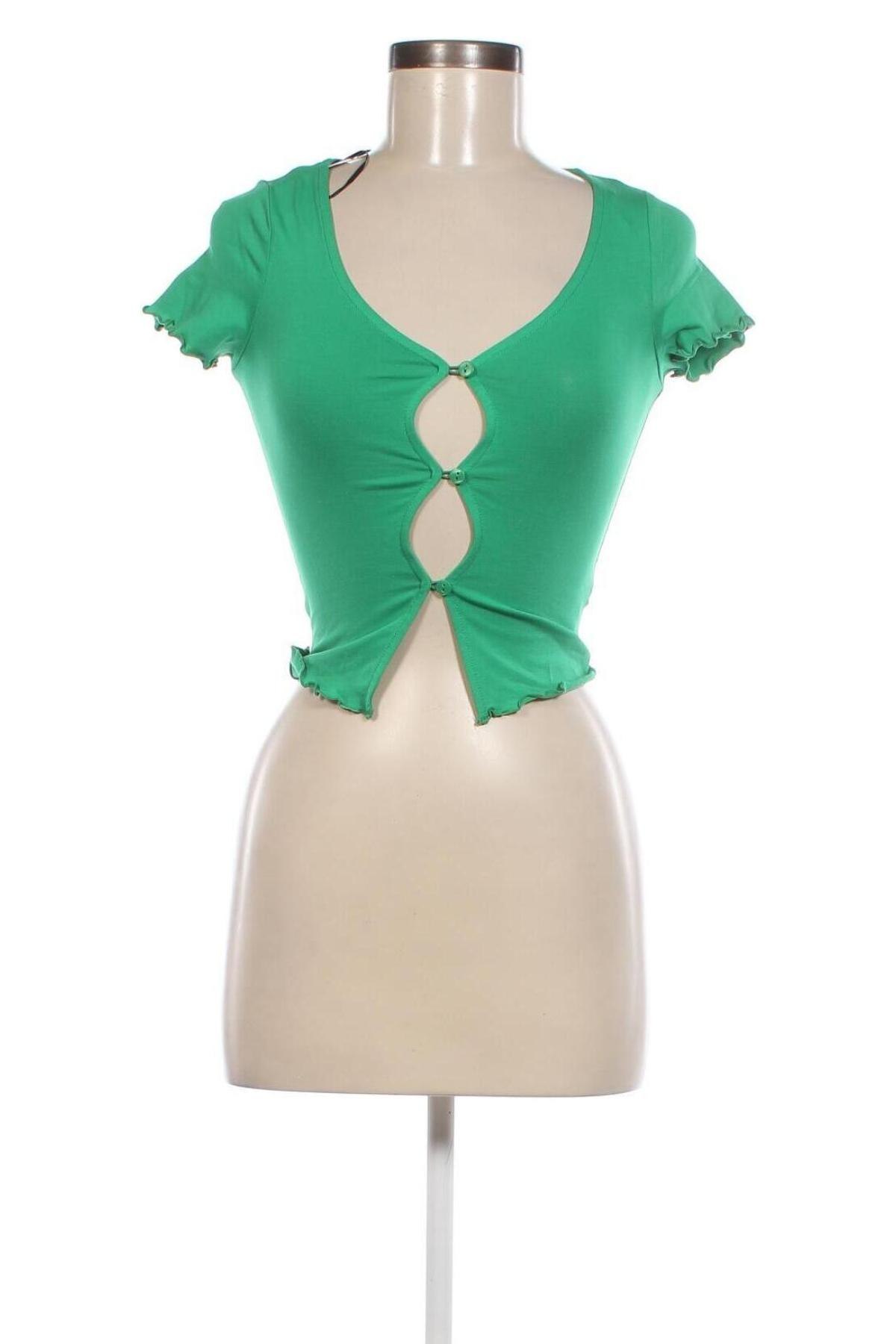 Bluză de femei Monki, Mărime XXS, Culoare Verde, Preț 29,99 Lei