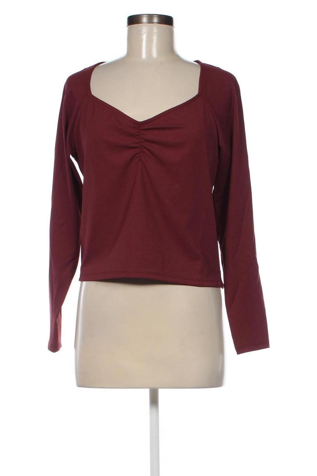 Γυναικεία μπλούζα Monki, Μέγεθος L, Χρώμα Κόκκινο, Τιμή 4,69 €