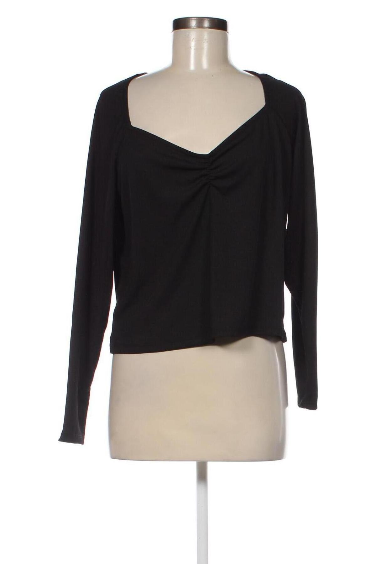 Дамска блуза Monki, Размер XL, Цвят Черен, Цена 3,90 лв.