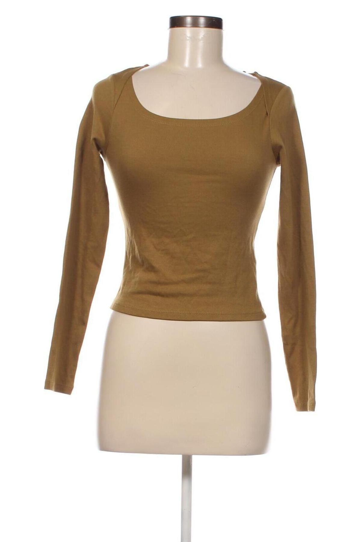 Γυναικεία μπλούζα NA-KD, Μέγεθος S, Χρώμα Πράσινο, Τιμή 37,11 €