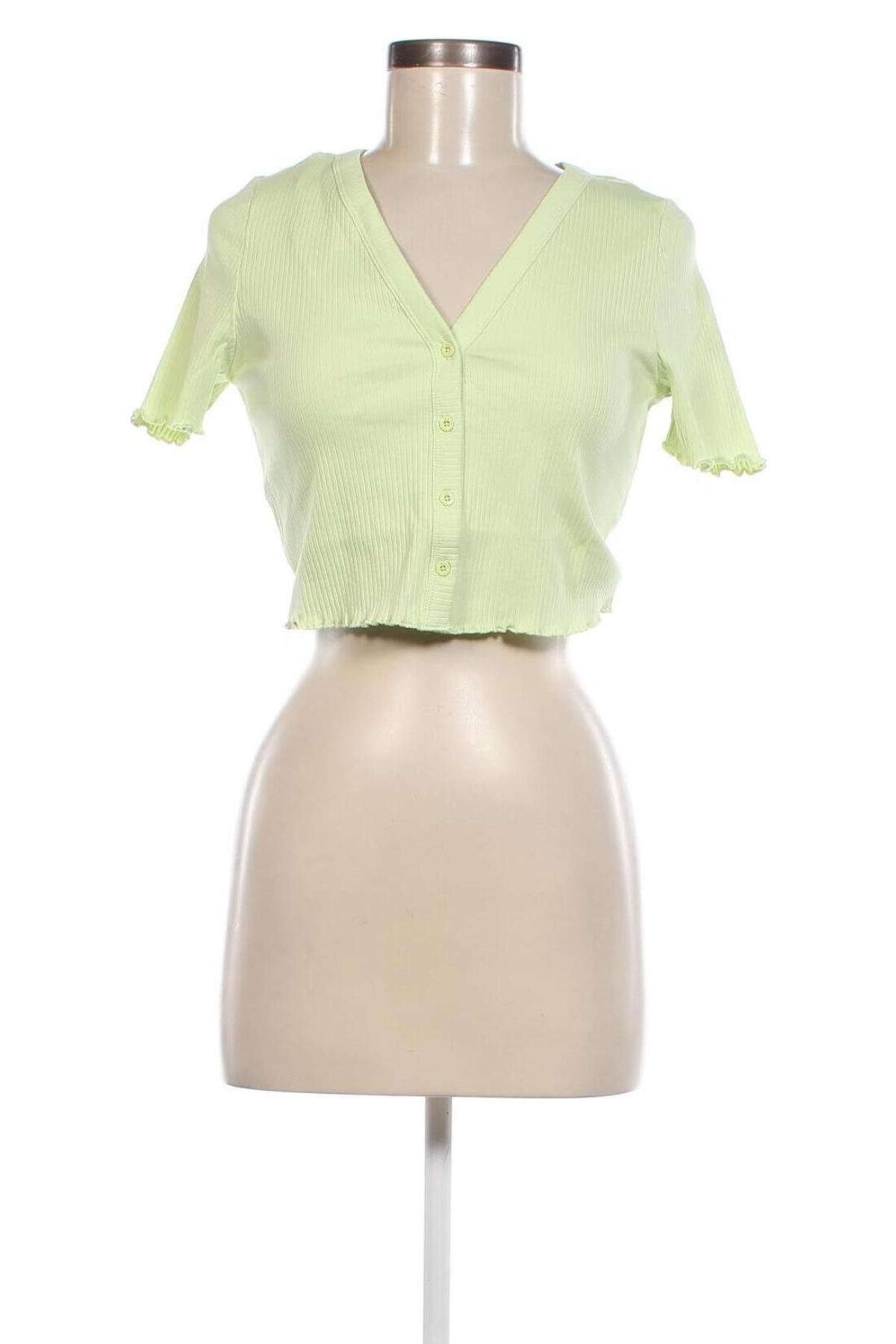 Дамска блуза Noisy May, Размер XS, Цвят Зелен, Цена 13,95 лв.
