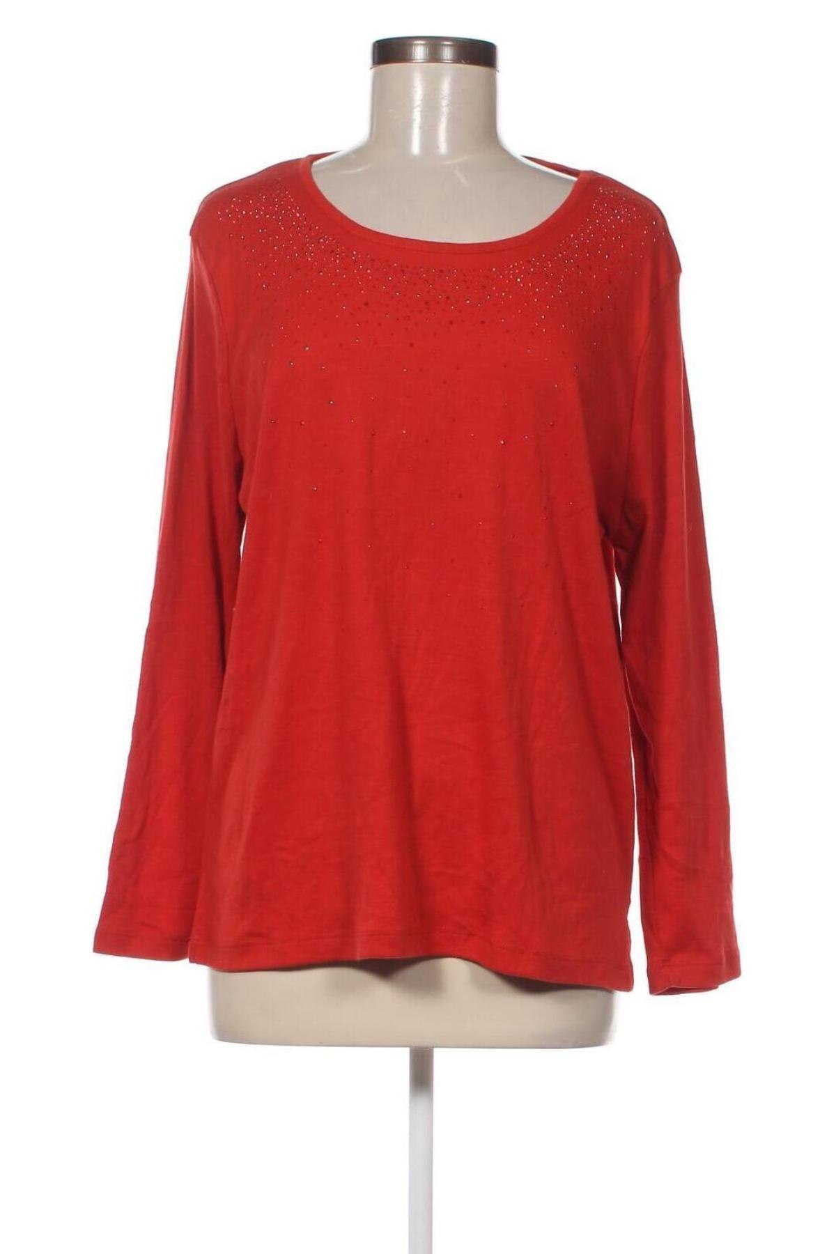 Дамска блуза Noni B, Размер XL, Цвят Червен, Цена 5,76 лв.