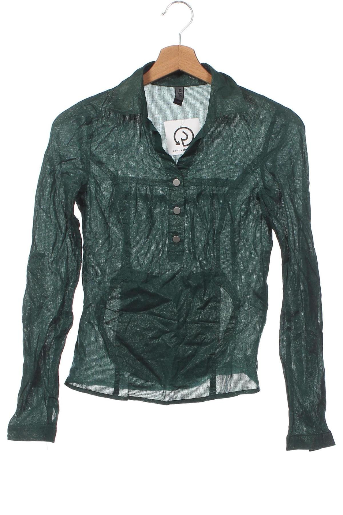 Дамска блуза ONLY, Размер XS, Цвят Зелен, Цена 3,00 лв.