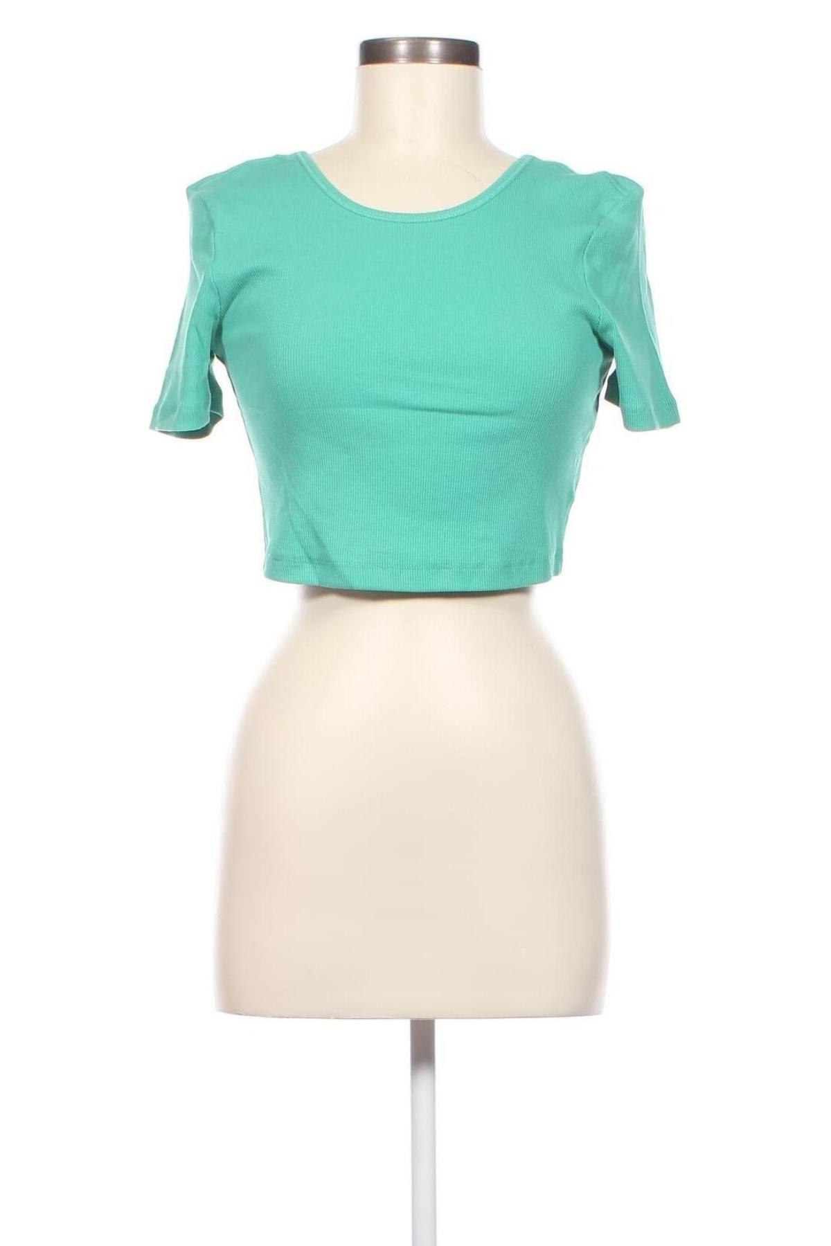 Γυναικεία μπλούζα ONLY, Μέγεθος M, Χρώμα Πράσινο, Τιμή 5,77 €