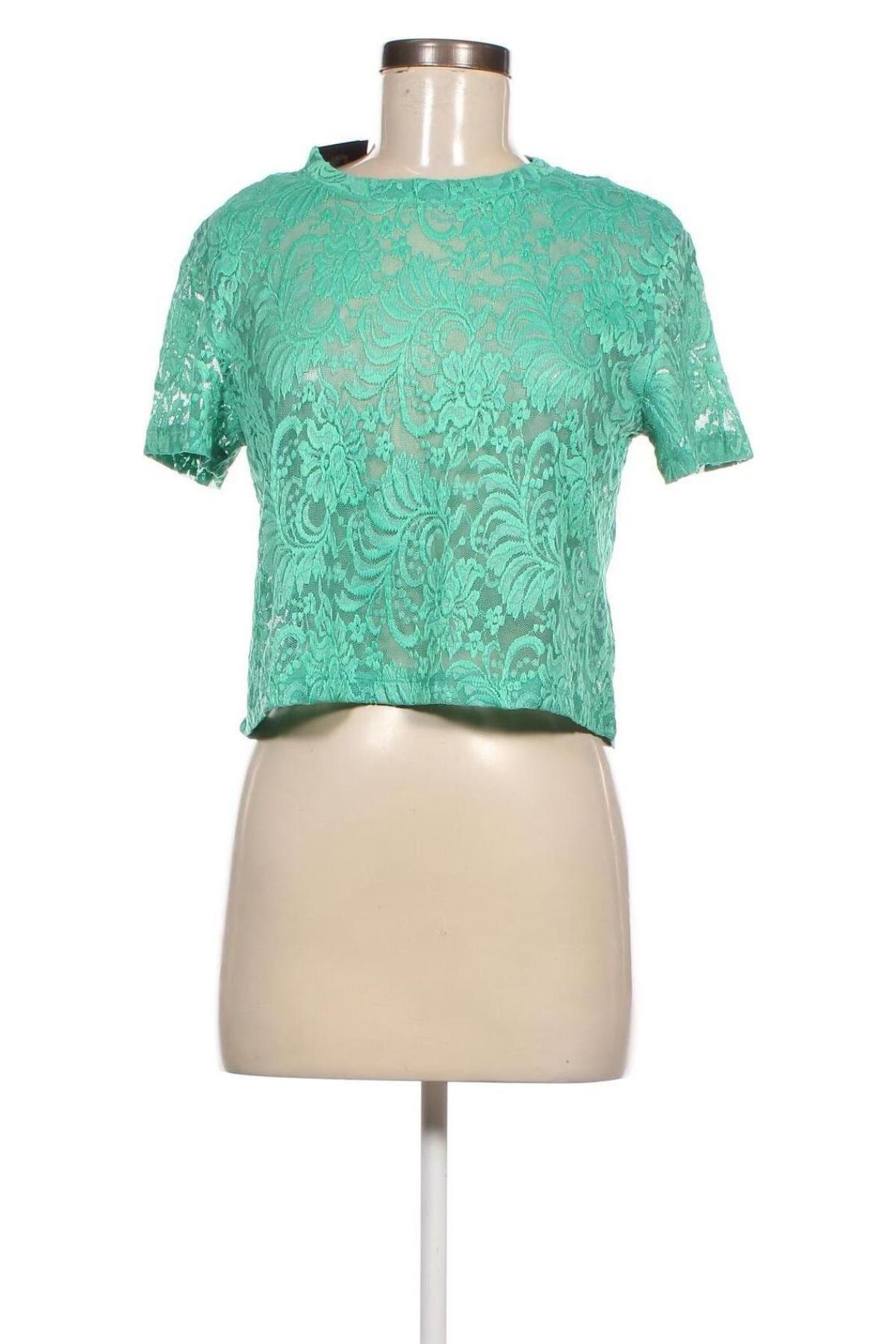 Γυναικεία μπλούζα ONLY, Μέγεθος XL, Χρώμα Πράσινο, Τιμή 5,36 €