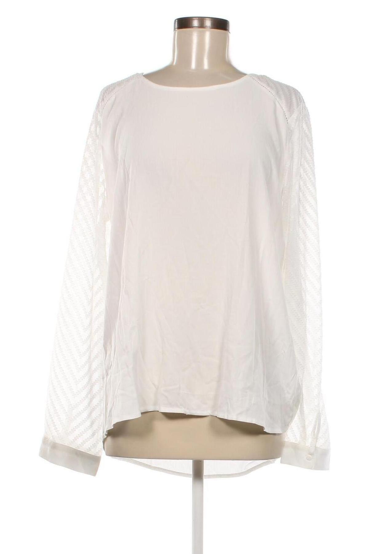 Γυναικεία μπλούζα Object, Μέγεθος XL, Χρώμα Λευκό, Τιμή 5,20 €