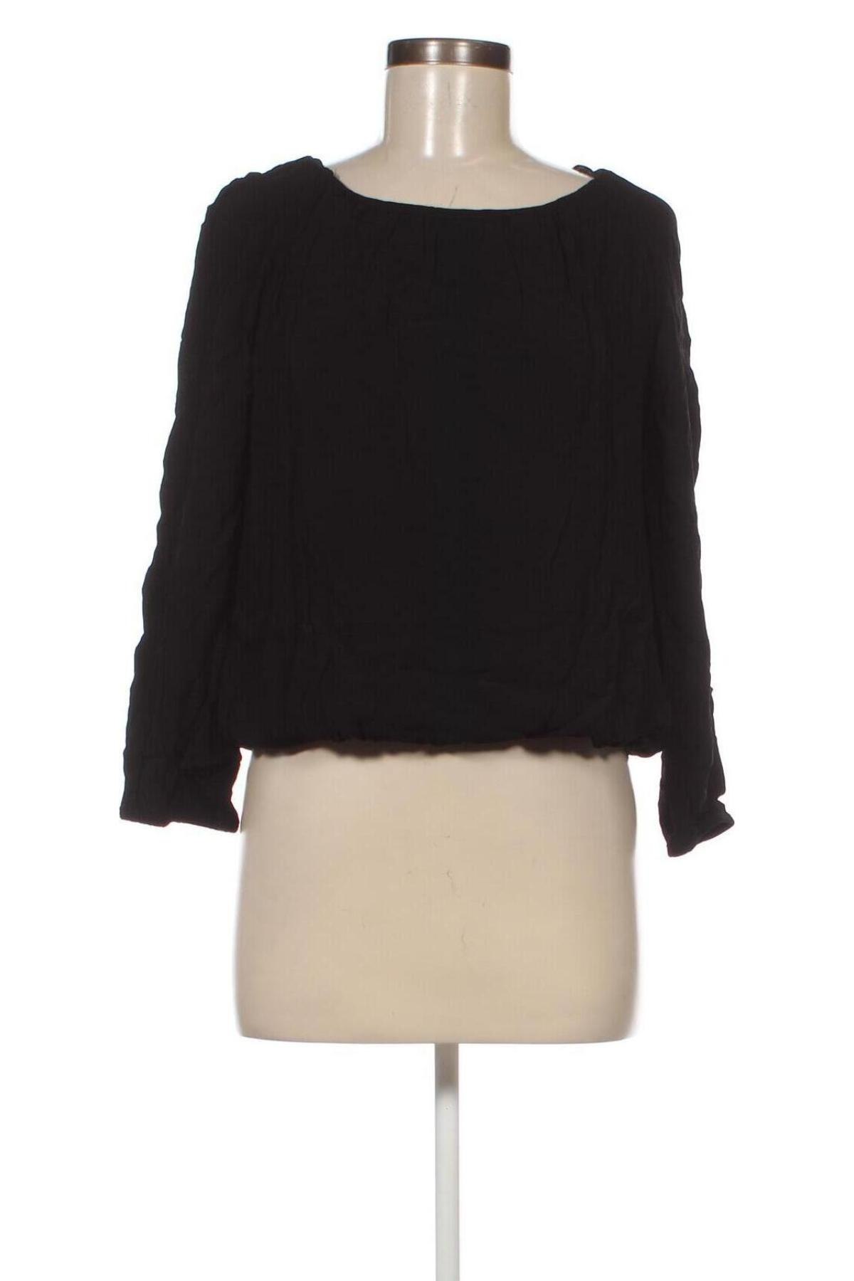 Γυναικεία μπλούζα Ottod'Ame, Μέγεθος M, Χρώμα Μαύρο, Τιμή 2,67 €
