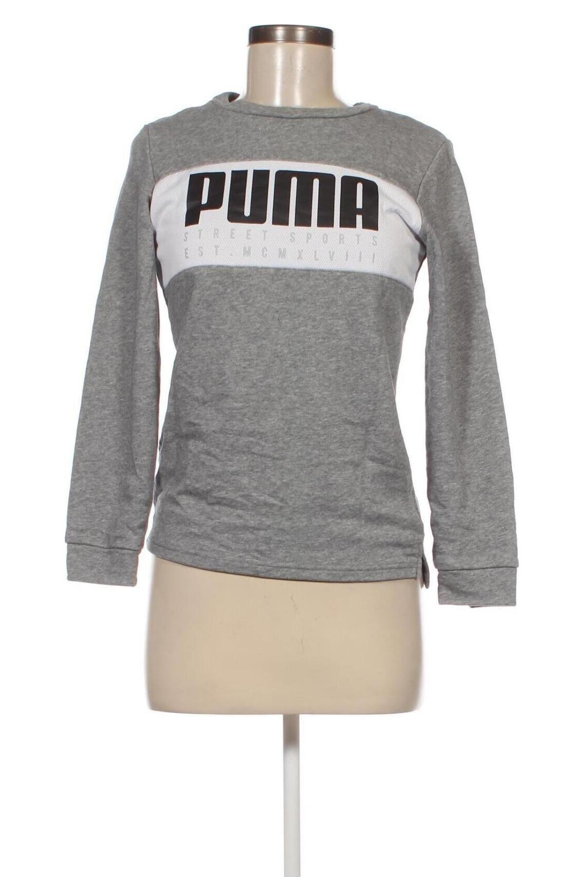 Γυναικεία μπλούζα PUMA, Μέγεθος M, Χρώμα Γκρί, Τιμή 14,85 €