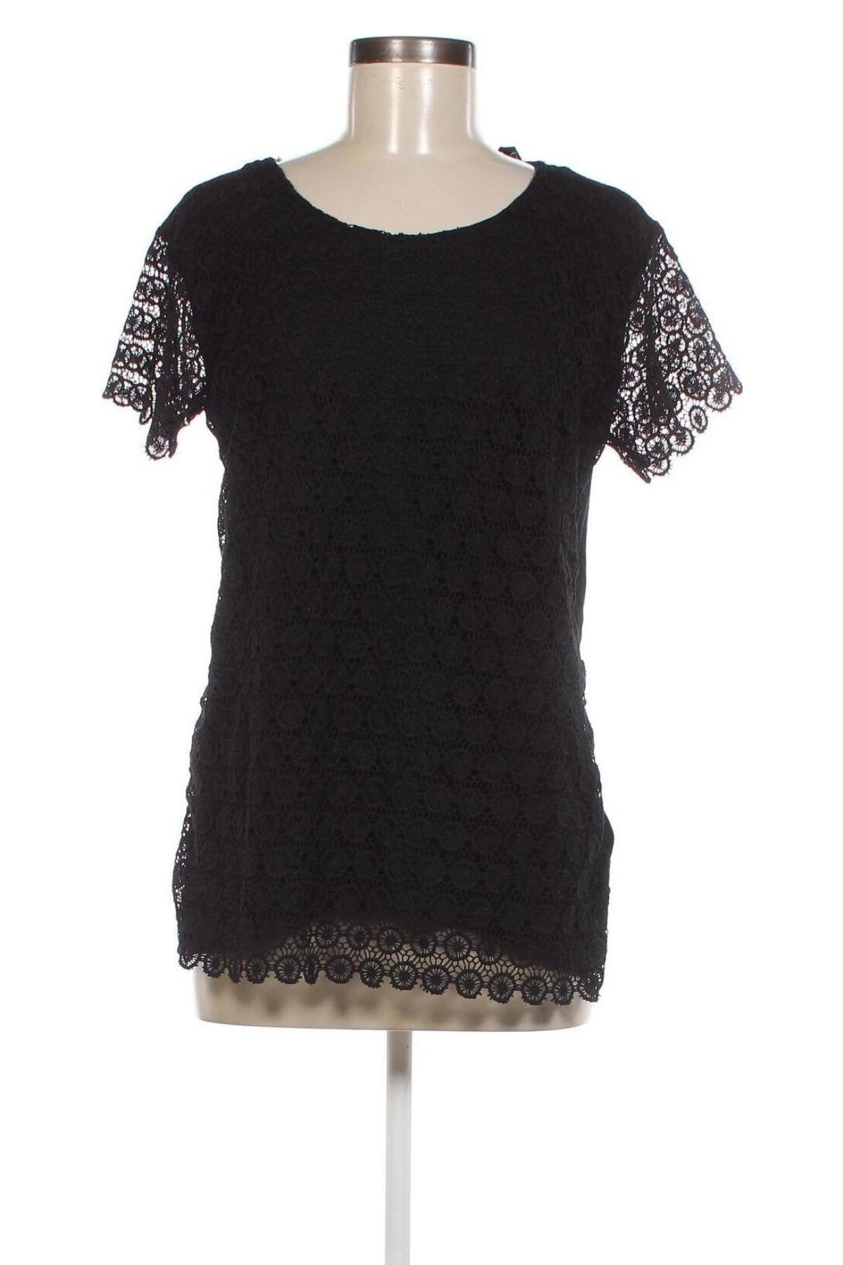 Γυναικεία μπλούζα Page One, Μέγεθος M, Χρώμα Μαύρο, Τιμή 11,75 €
