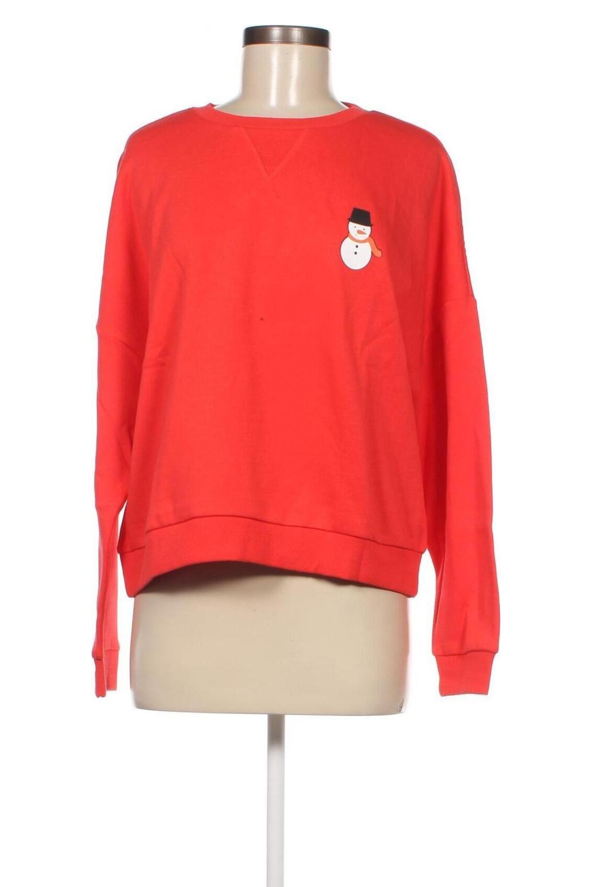 Γυναικεία μπλούζα Pieces, Μέγεθος L, Χρώμα Κόκκινο, Τιμή 3,51 €