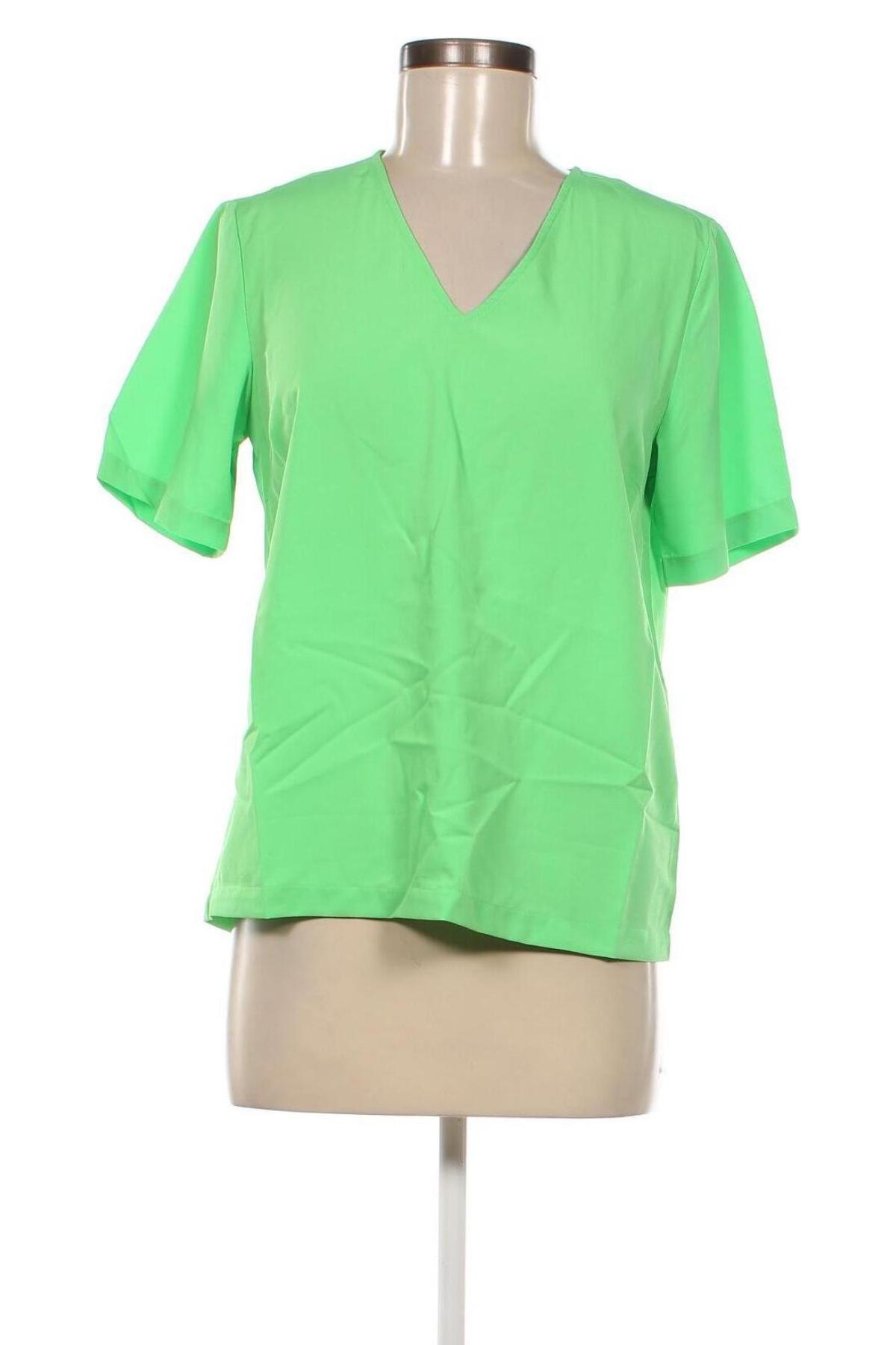 Γυναικεία μπλούζα Pieces, Μέγεθος M, Χρώμα Πράσινο, Τιμή 4,54 €