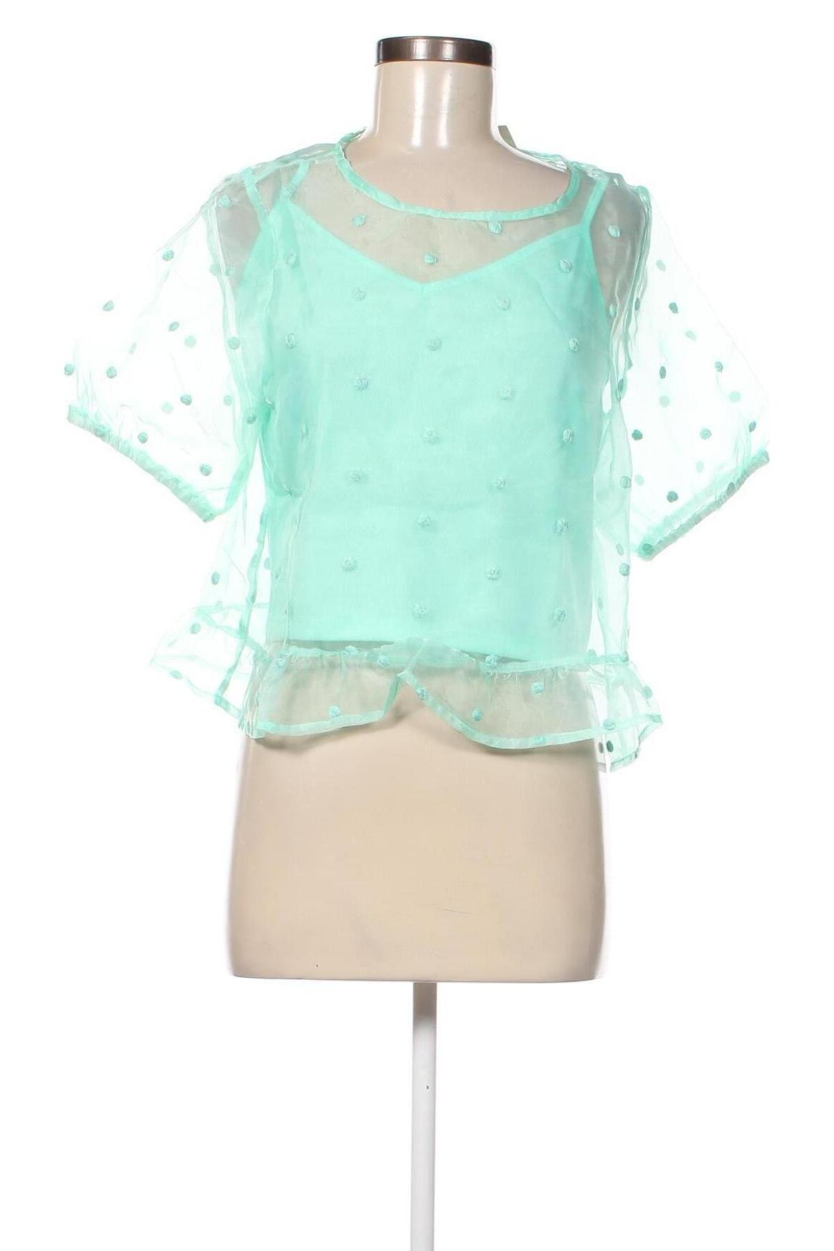 Γυναικεία μπλούζα Pimkie, Μέγεθος M, Χρώμα Πράσινο, Τιμή 5,11 €